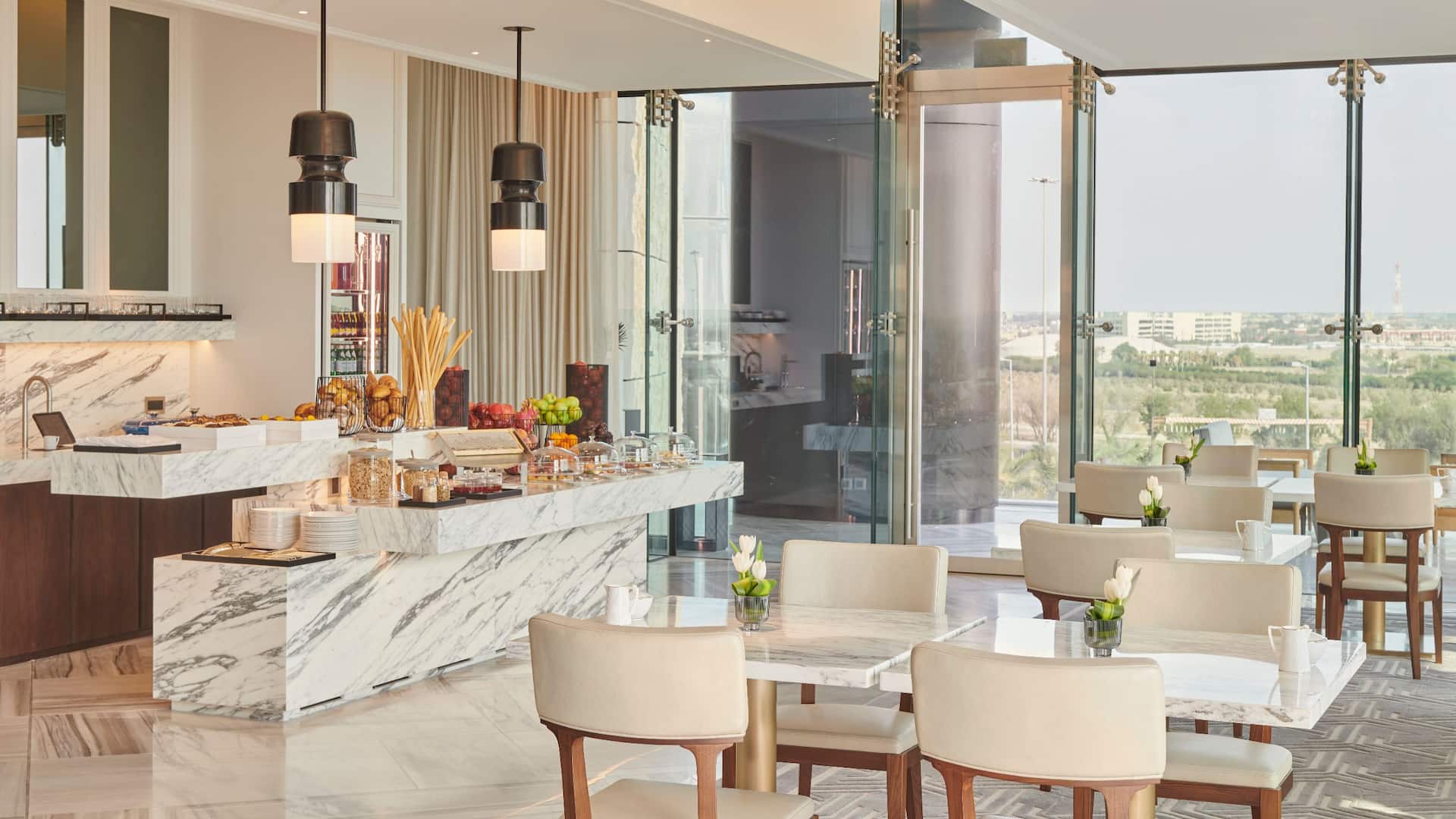 2 of 4 Grand Hyatt Kuwait Grand Club Presentation Counter