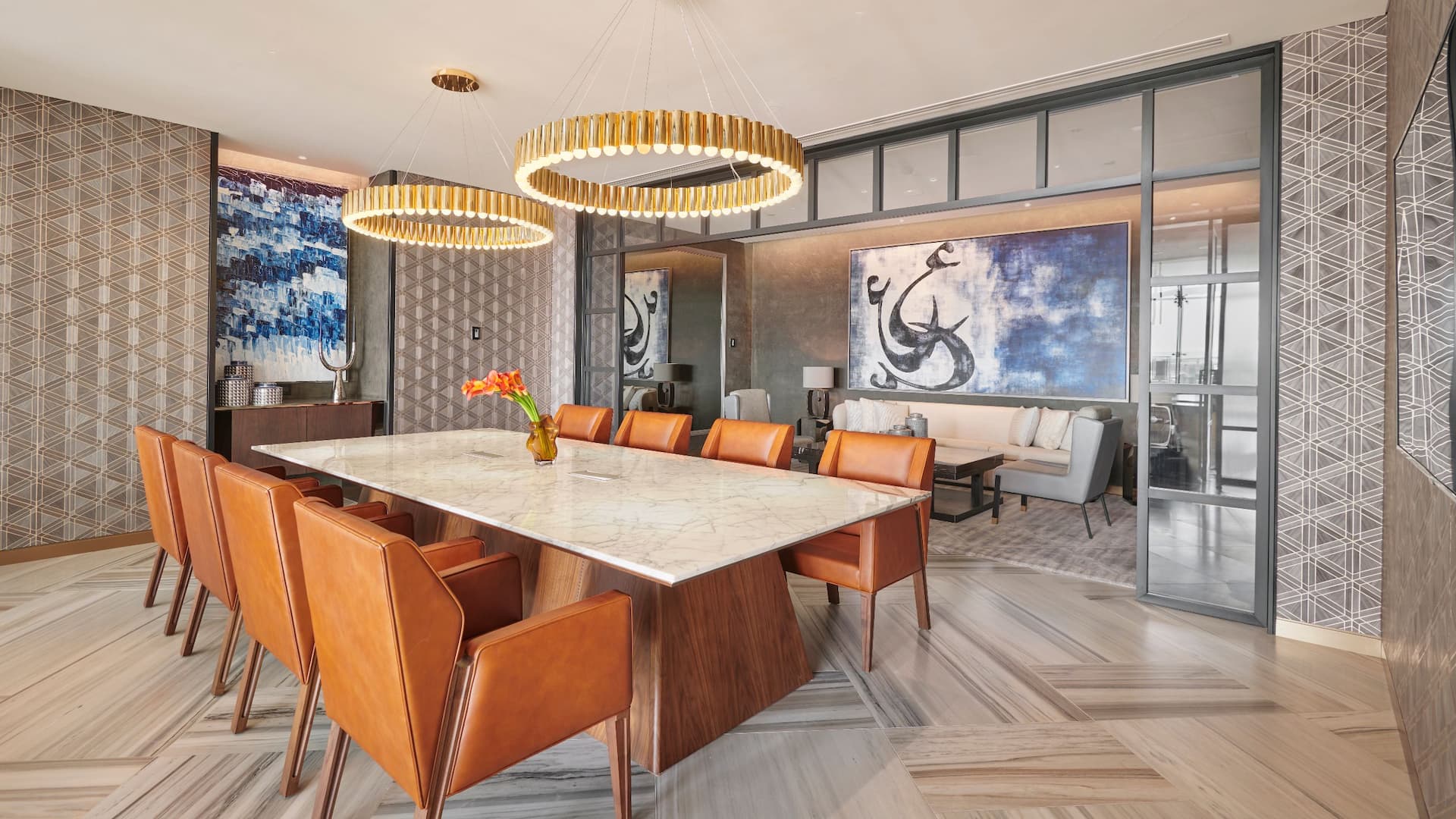 3 of 4 Grand Hyatt Kuwait Grand Club Boardroom