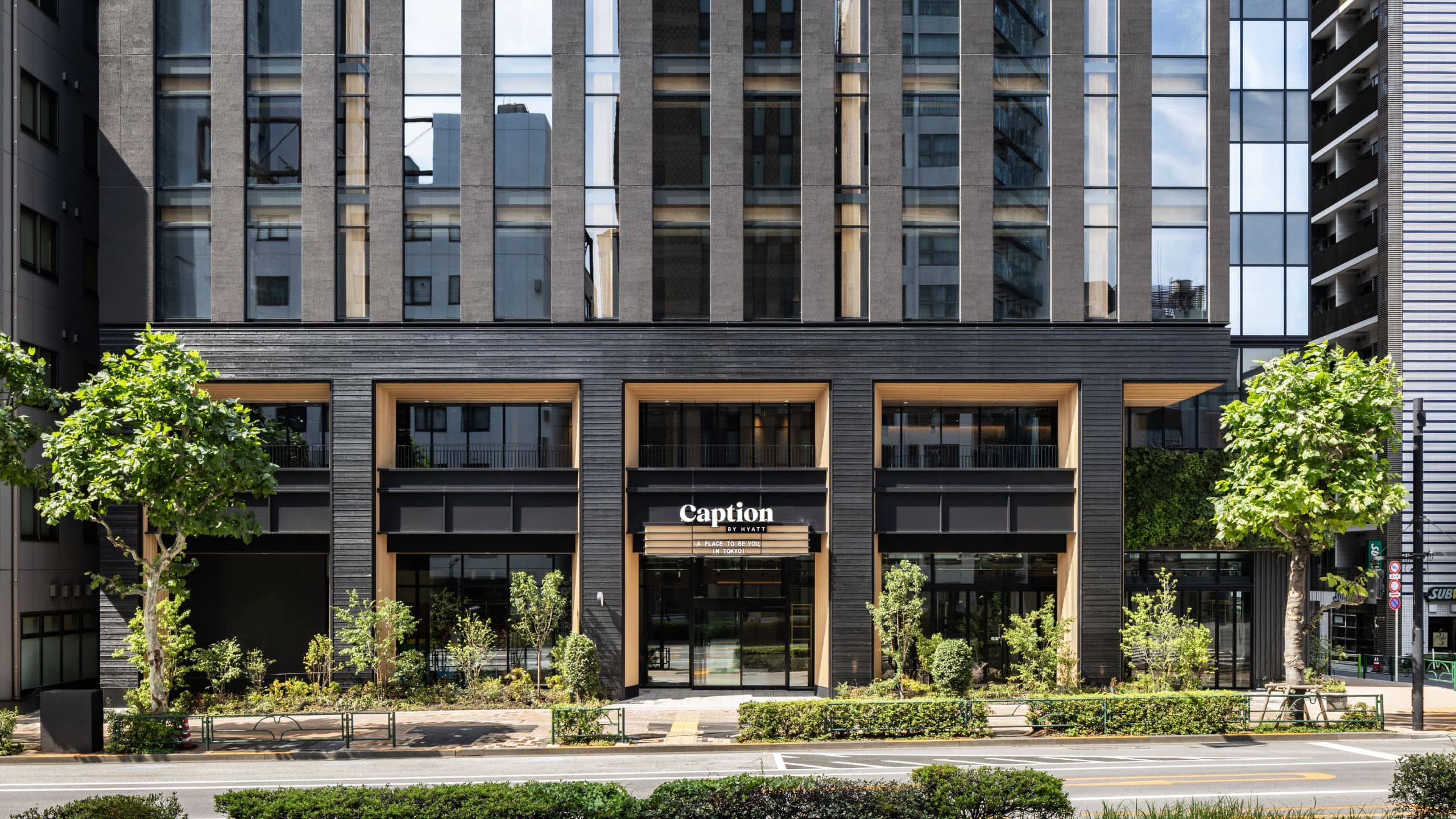 Caption by Hyatt Kabutocho Tokyo Main Entrance