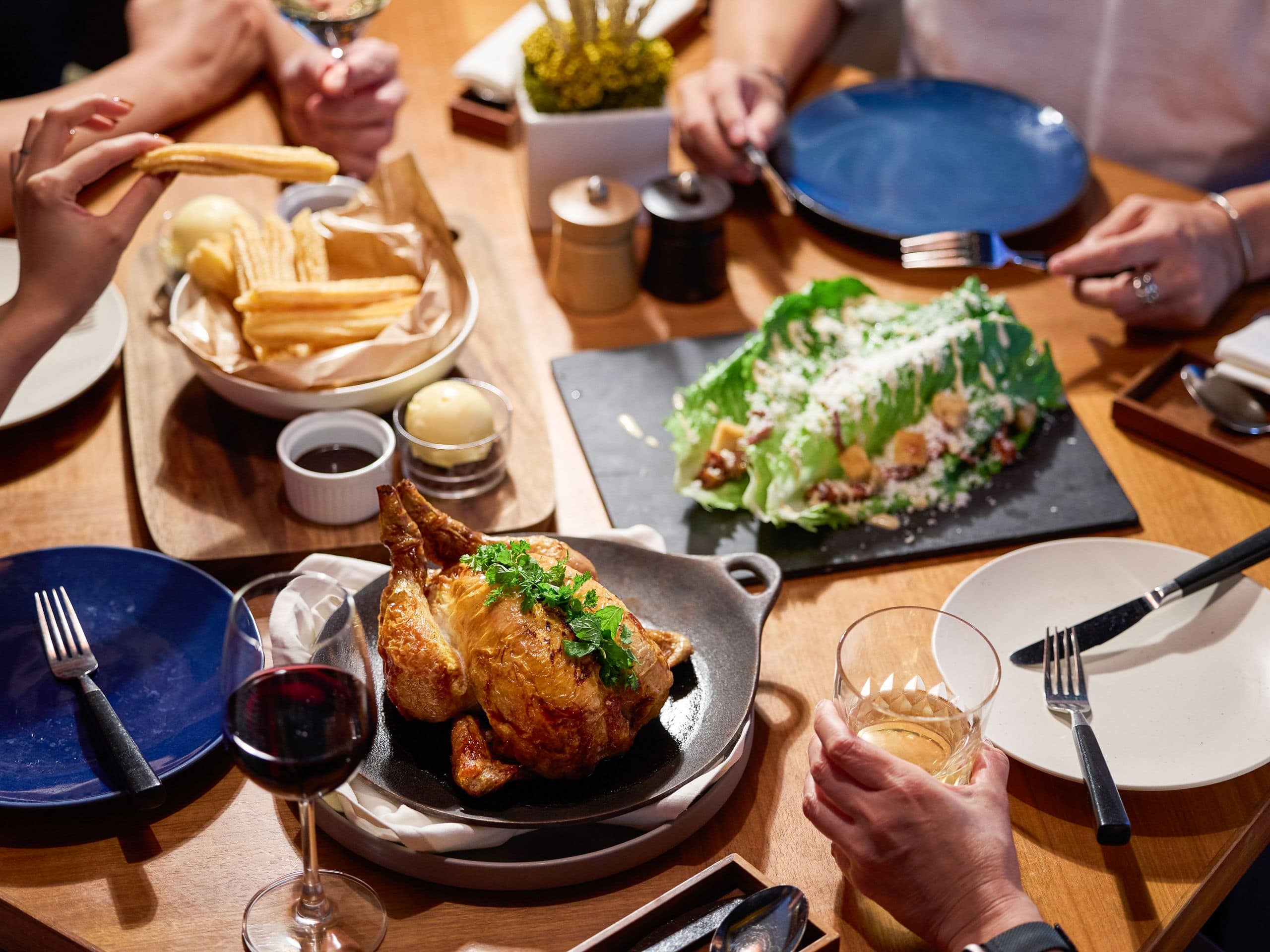 Hyatt Centric Ginza Tokyo Chicken Dinner