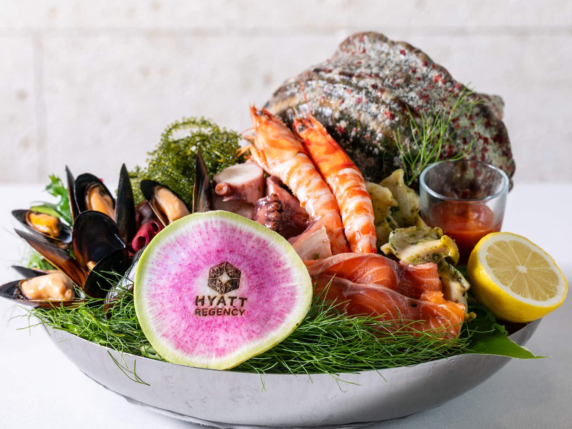 Hyatt Regency Seragaki Island, Okinawa Serale Grill Signature Seafood Plate