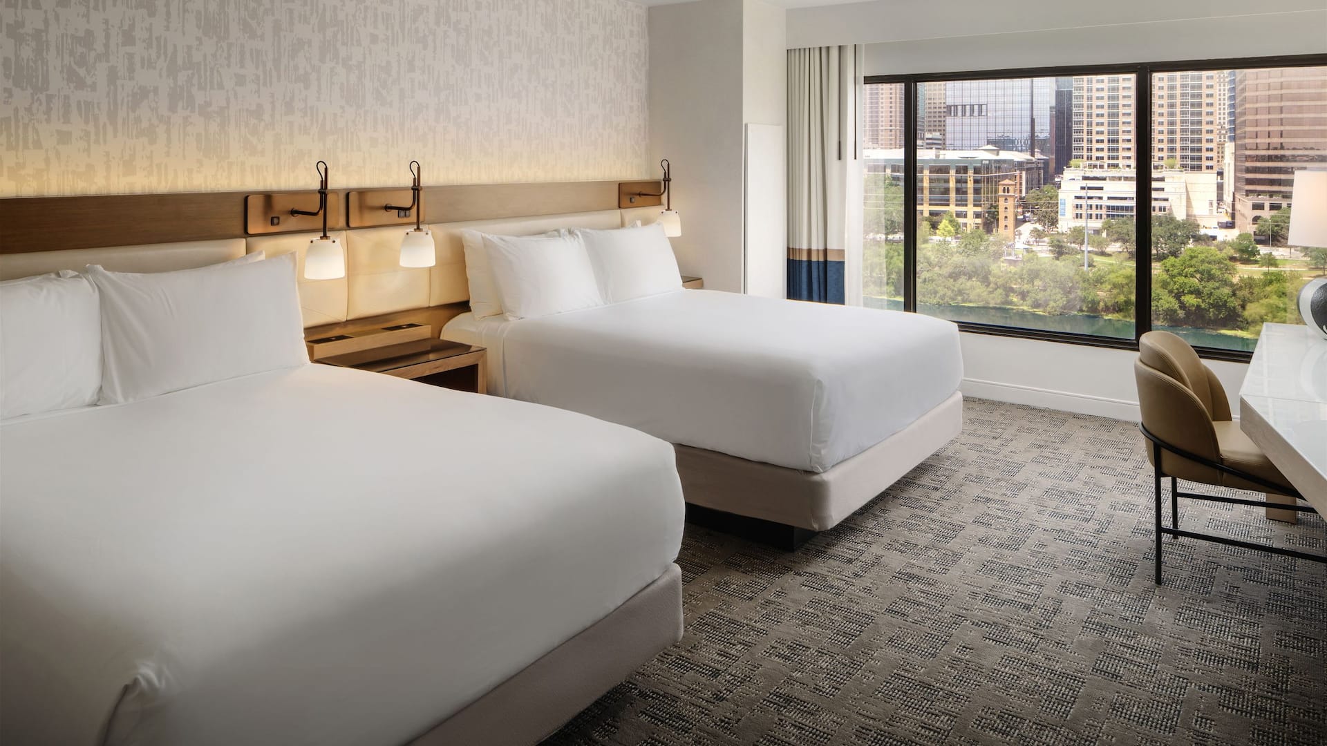 Hyatt Regency Austin Two Queen Beds Lake View