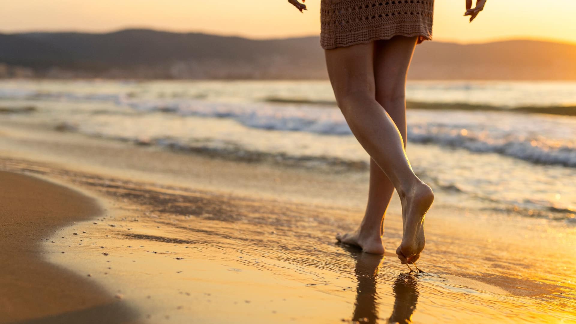 AluaSoul Sunny Beach Woman Walking On The Beach