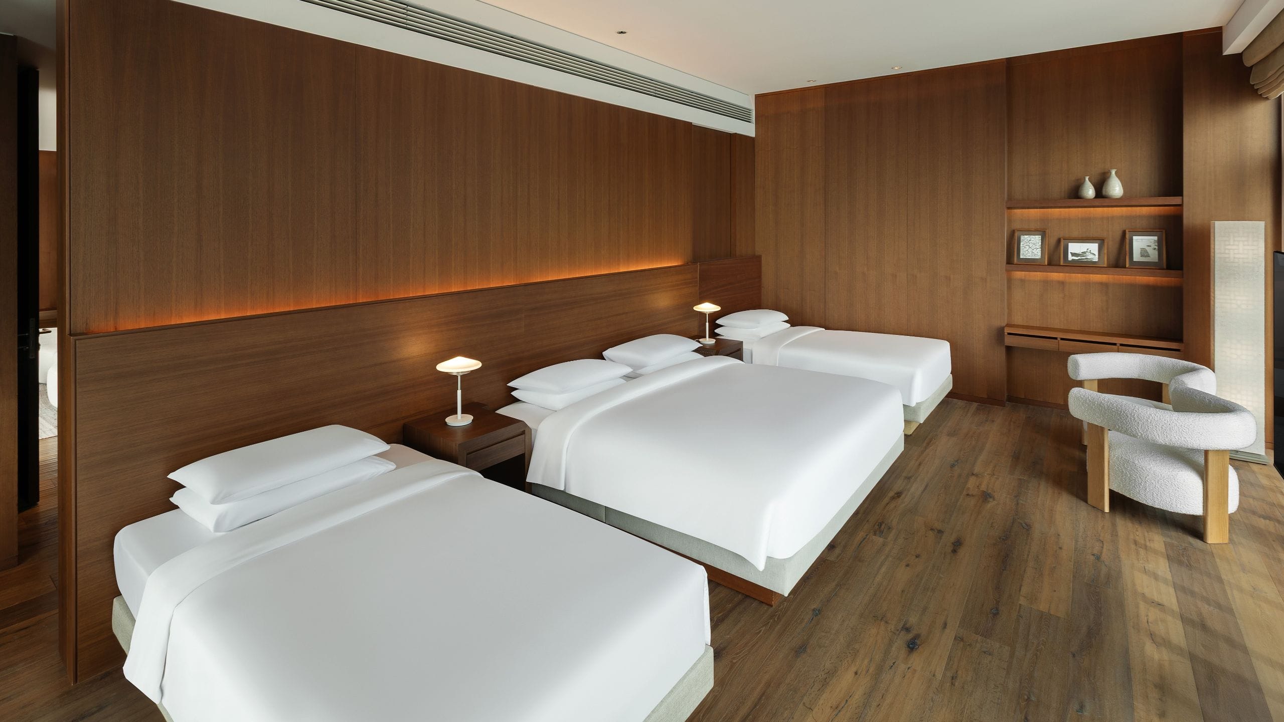 4 of 7 Park Hyatt Busan Diamond Bridge Suite Bed Room