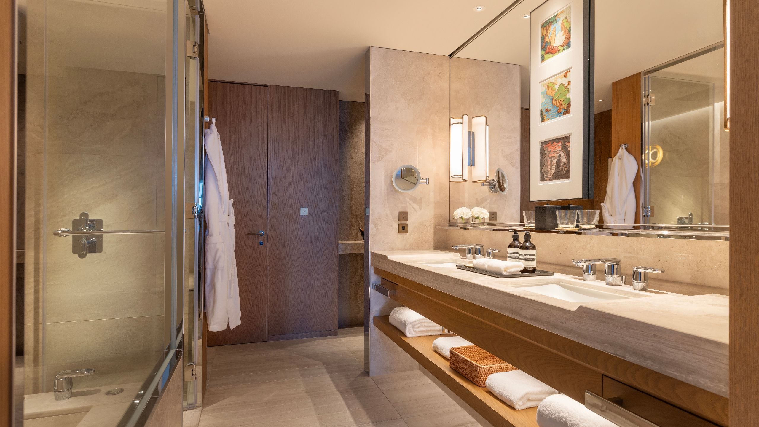 3/4 Park Hyatt Tokyo Park Suite Bathroom One