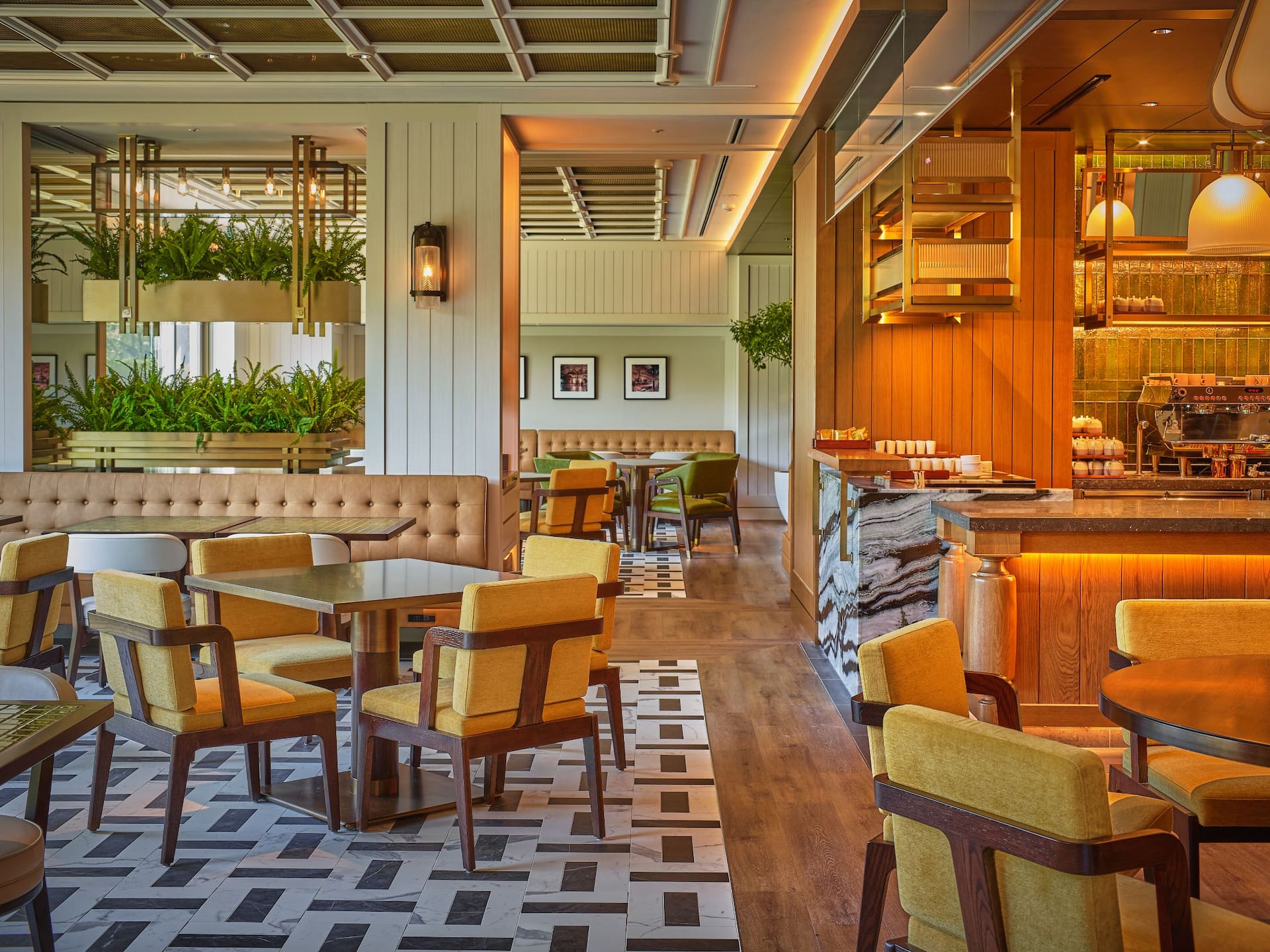 Hyatt Regency Tokyo Crossroads Kitchen Close Up View Of Dining Area