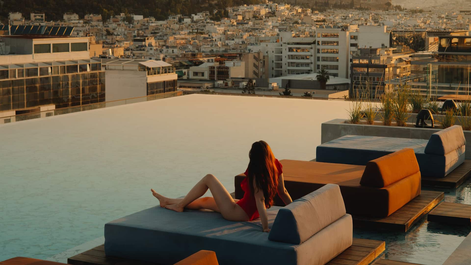 Grand Hyatt Athens Infinity Pool