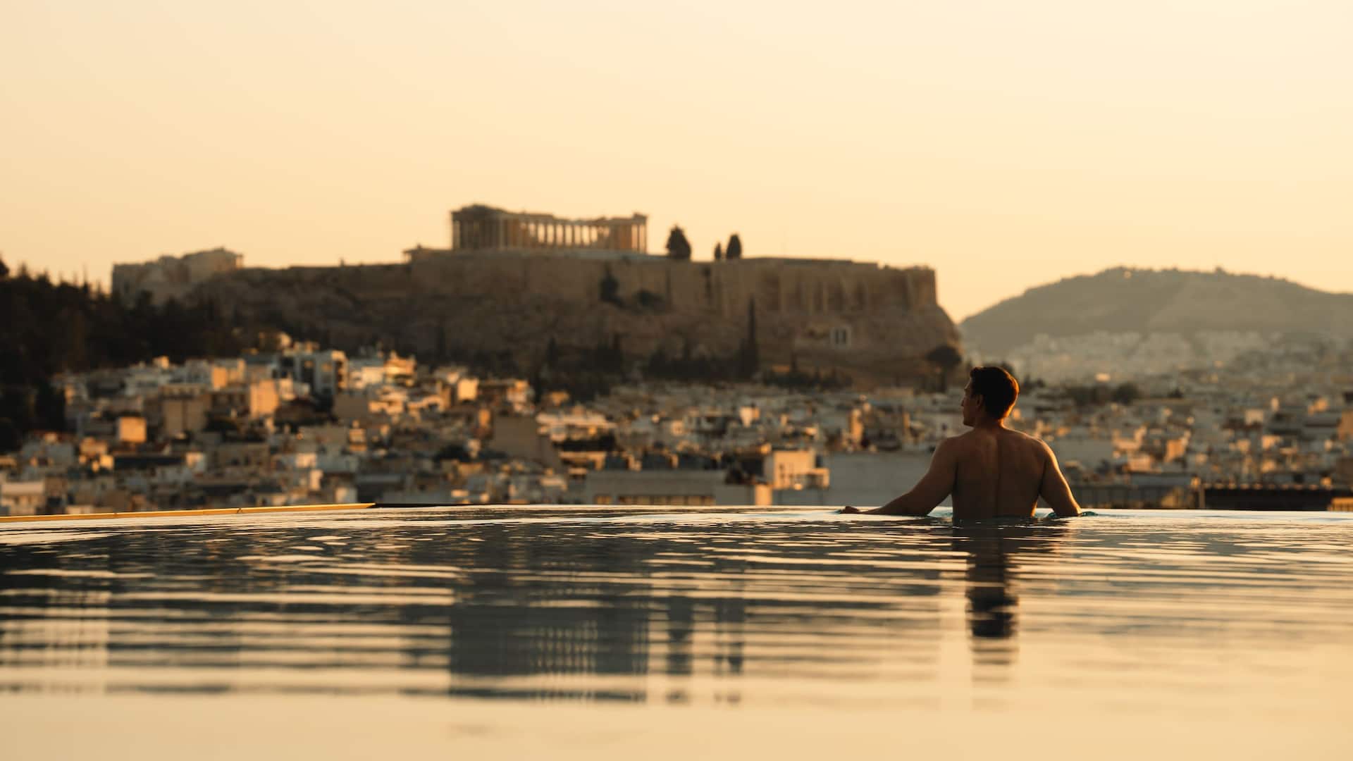 Grand Hyatt Athens Infinity Pool View