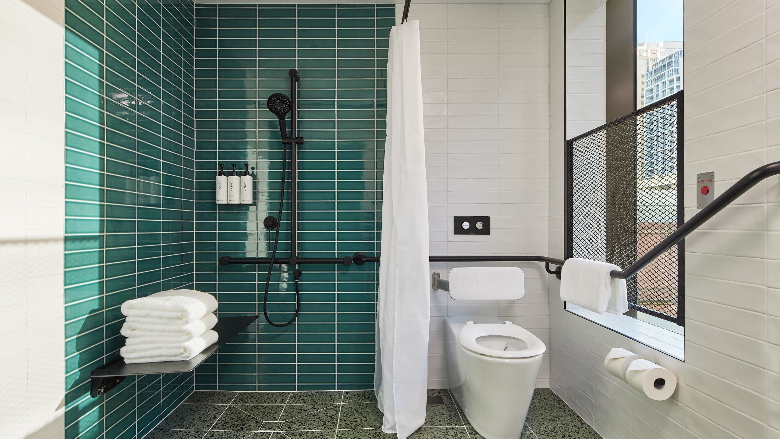 4 of 4 Caption by Hyatt Central Sydney Accessible Deluxe Bathroom