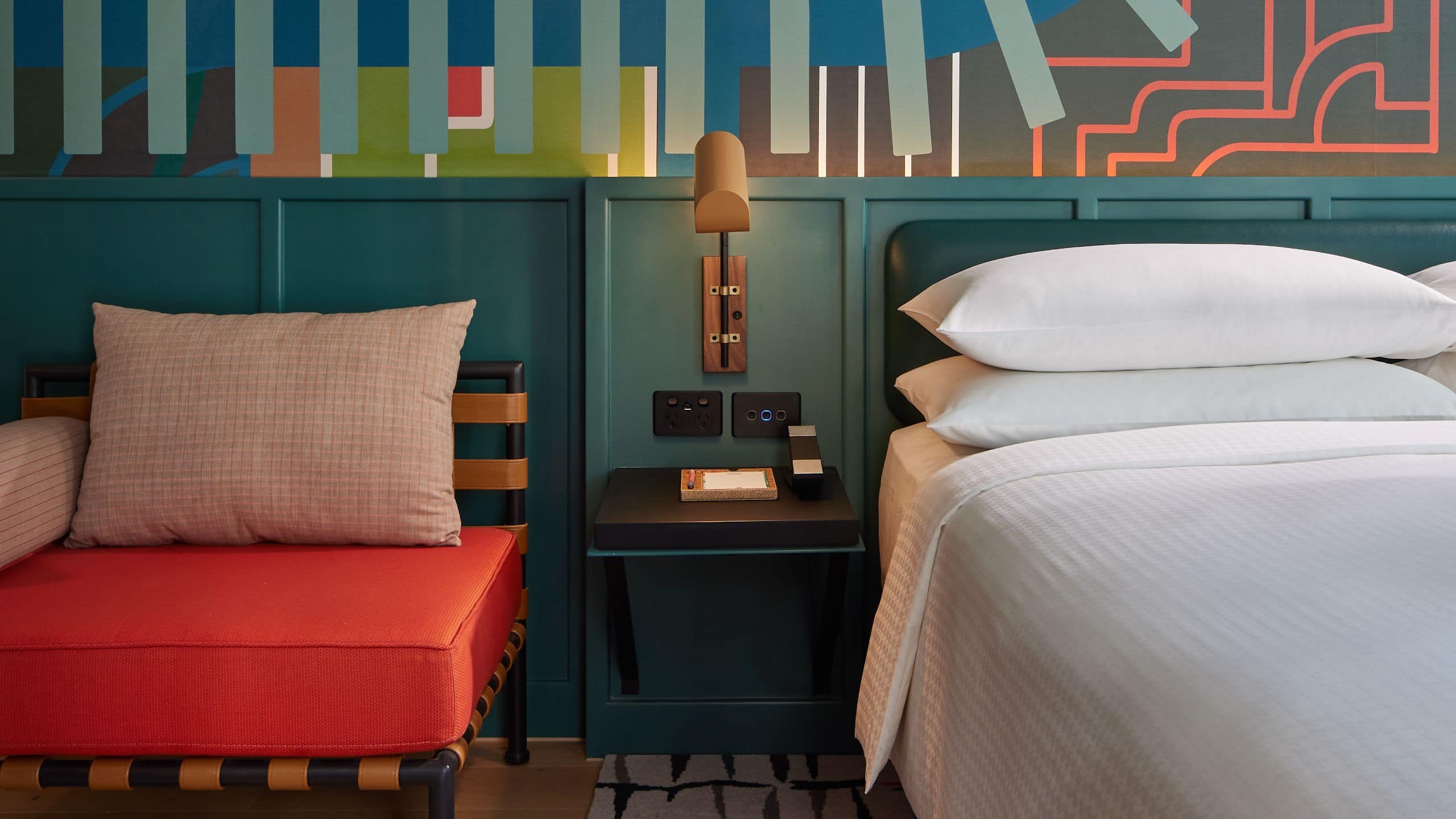 3 of 4 Caption by Hyatt Central Sydney Accessible Deluxe Headboard