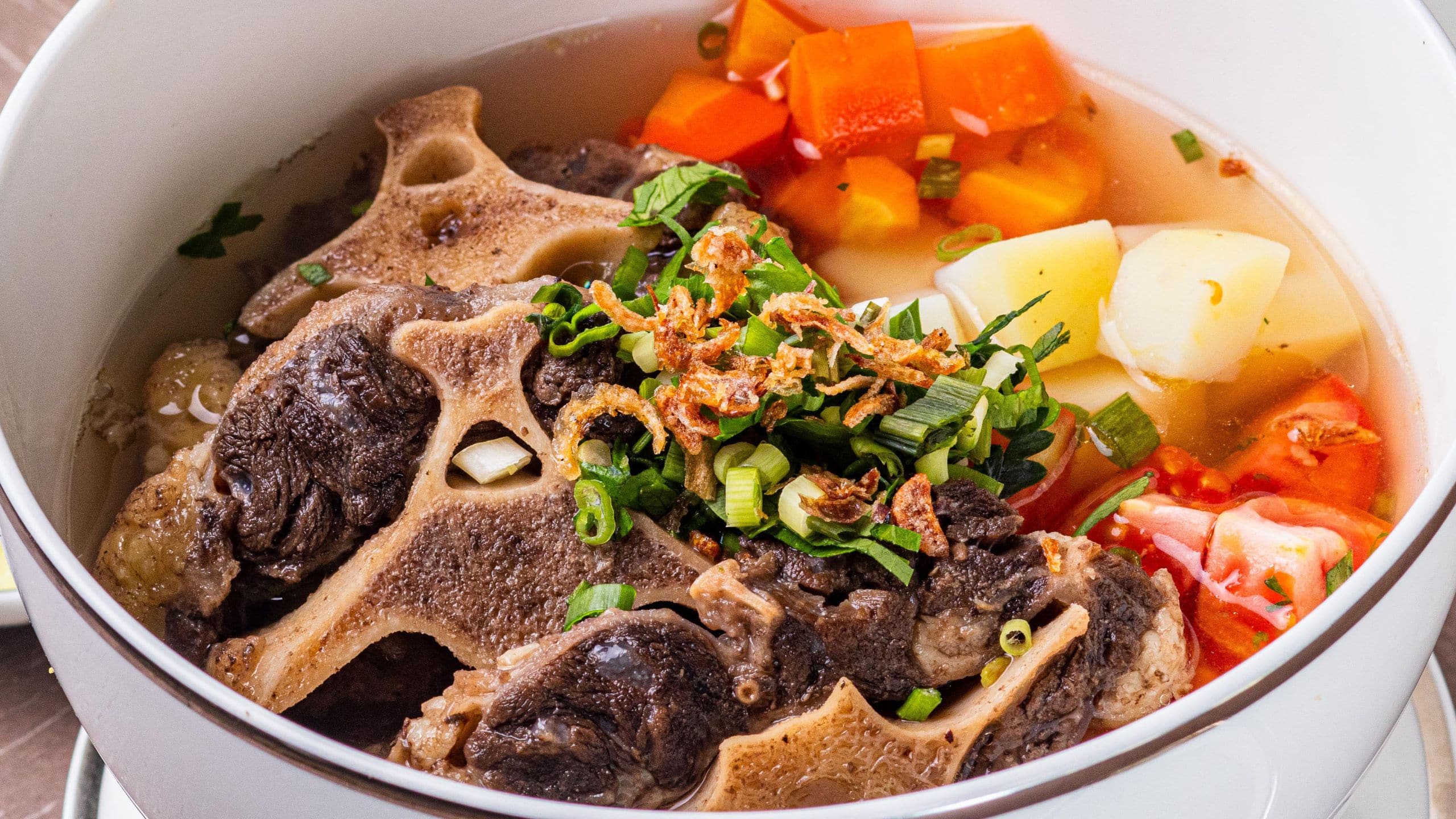 Keraton at The Plaza Sop Buntut In Room Dining