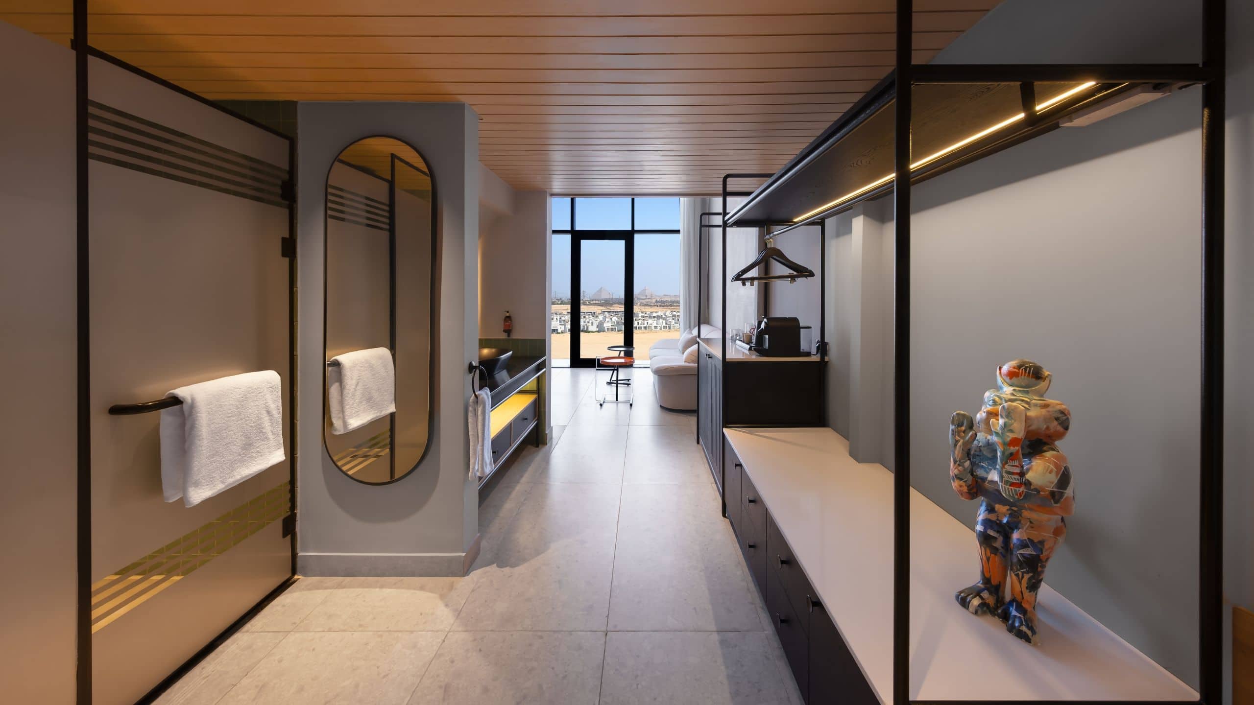 Hyatt Centric Cairo West Loft Suite Pyramids View Overview