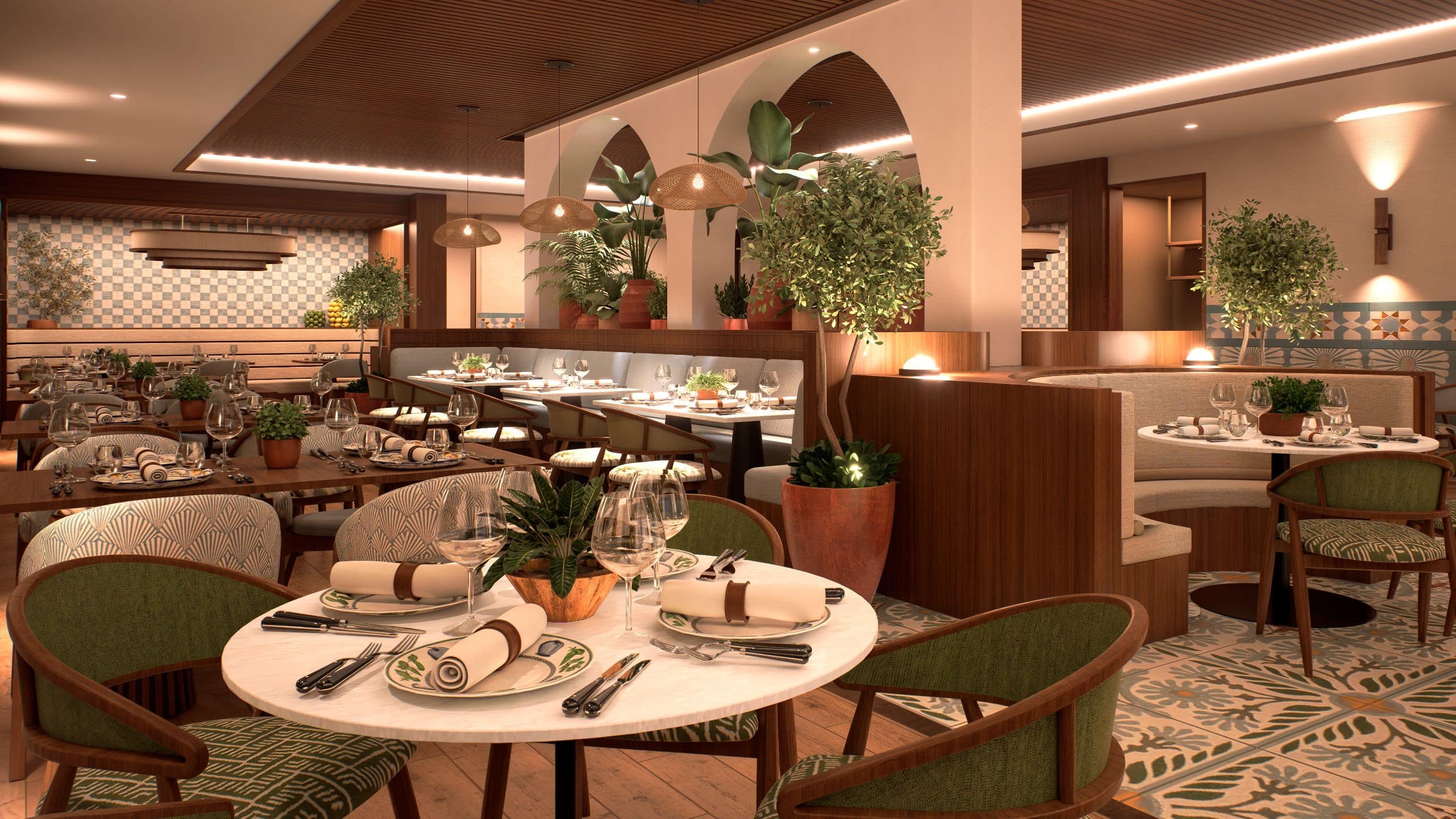 Hyatt Vivid Punta Cana Restaurant Mediterraneo