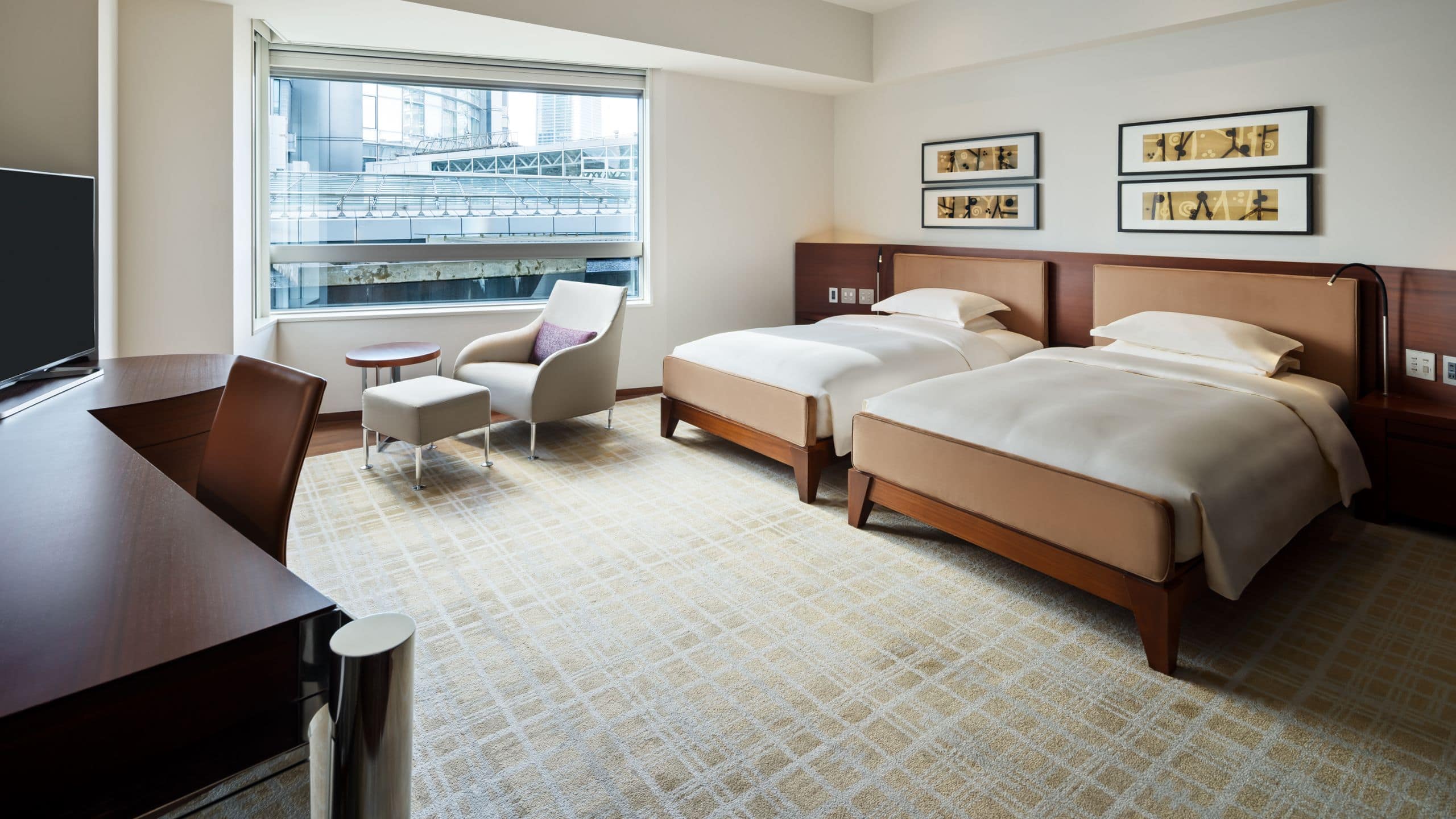 Grand Hyatt Tokyo Deluxe Twin Daytime