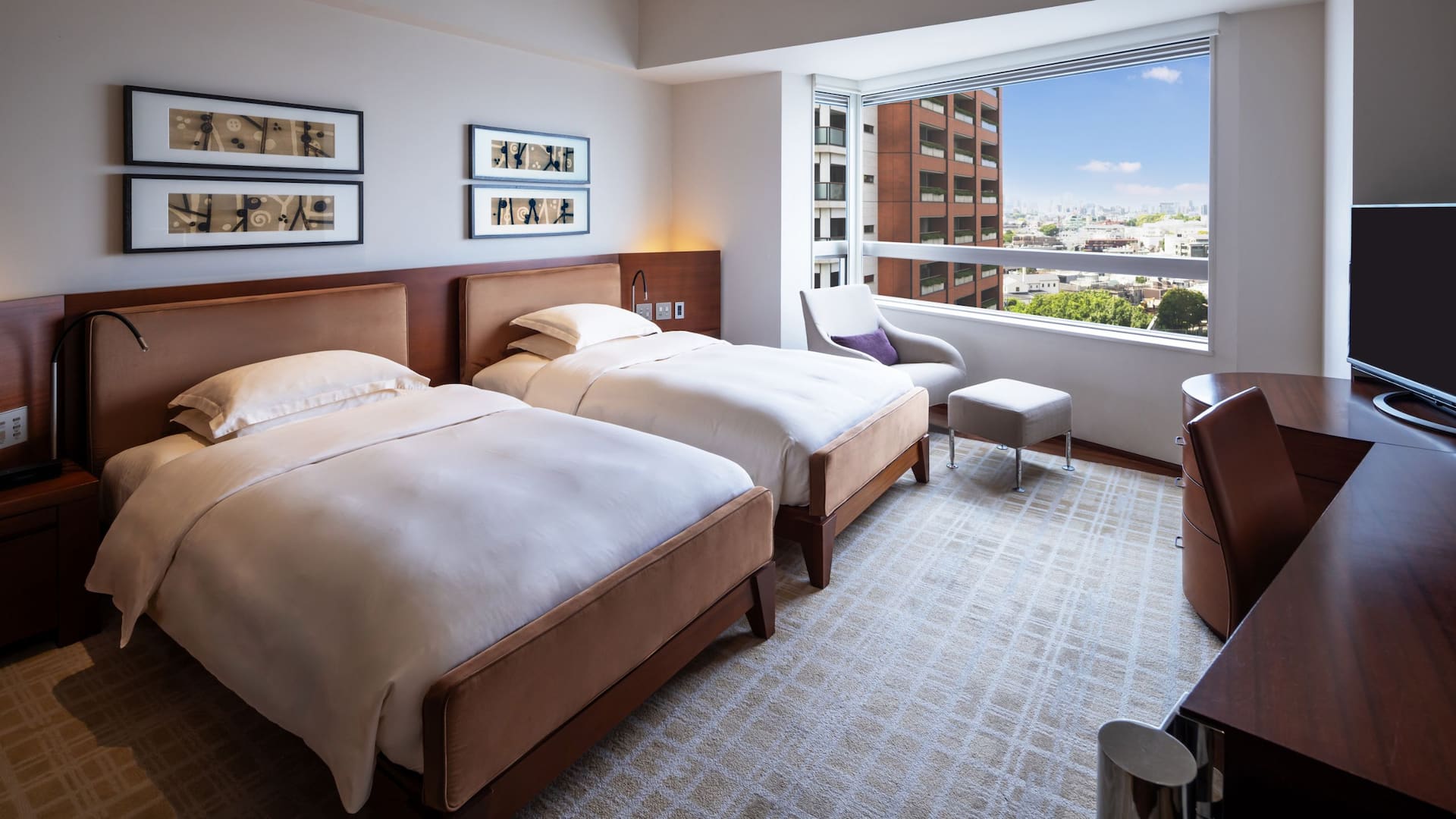 第 1，共 5 Grand Hyatt Tokyo Two Twin Beds Daytime