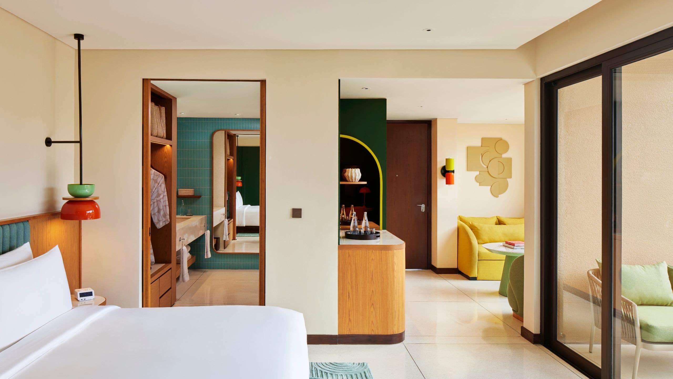 2 of 5 KLEO Seminyak King Bed Balcony Room