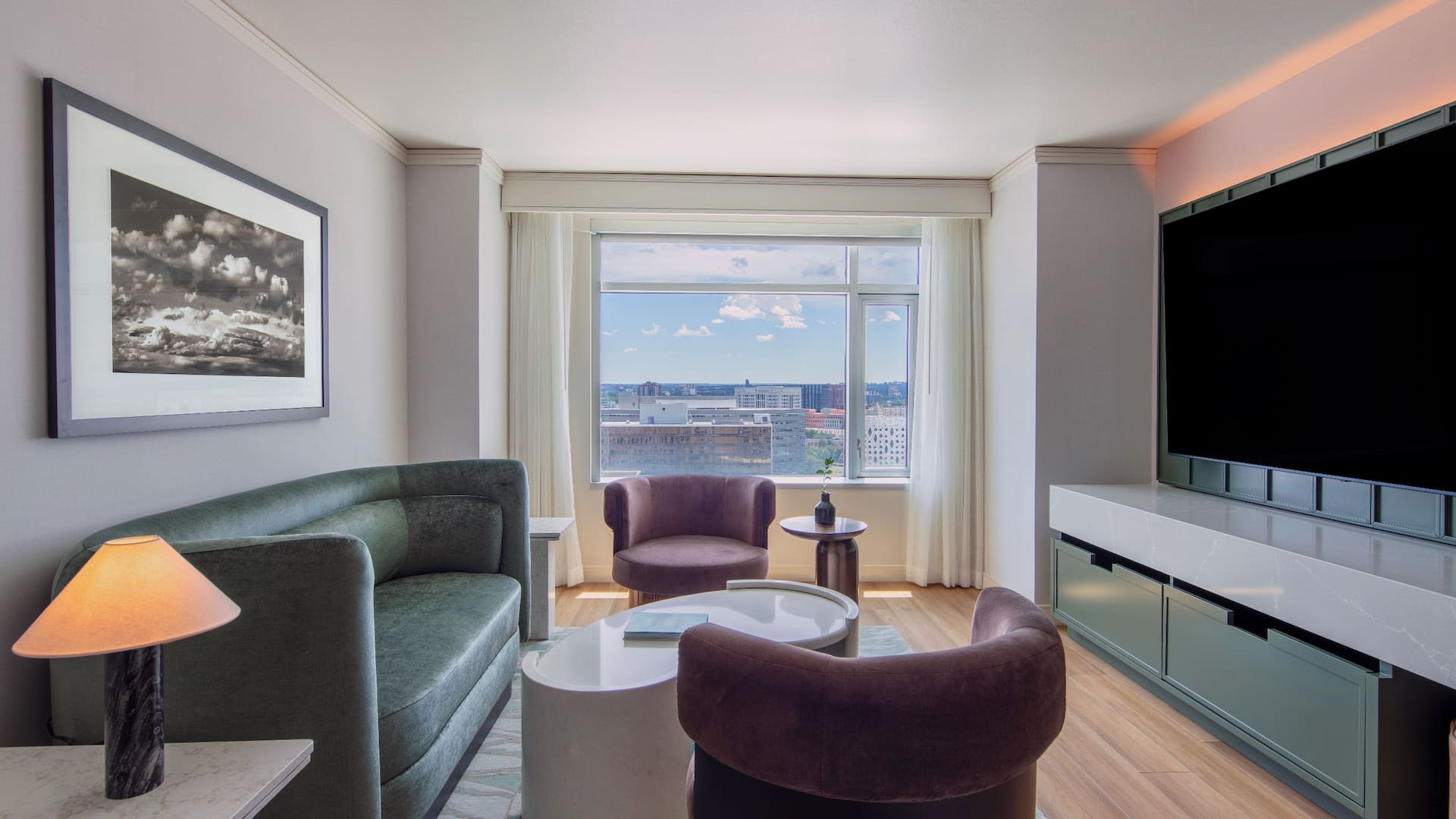 Hyatt Regency Denver at Colorado Convention Center Colorado King Living Room View