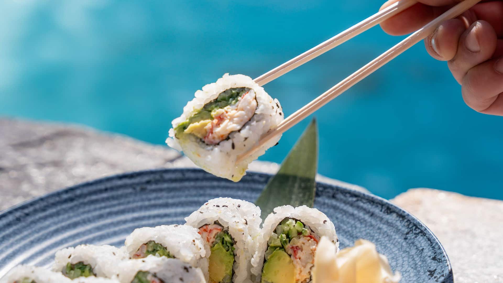 2 of 2 Hyatt Regency Lake Tahoe Resort, Spa and Casino Pool Sushi Vertical