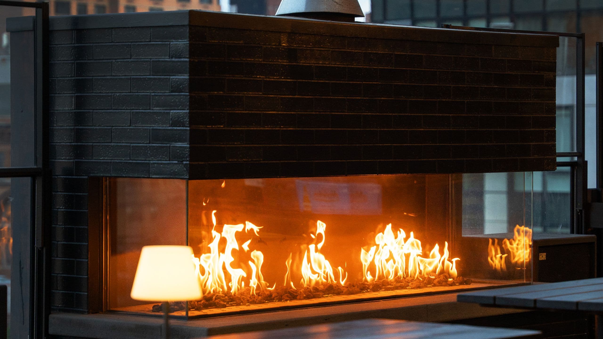 Park South Hotel Dining Fire Pit