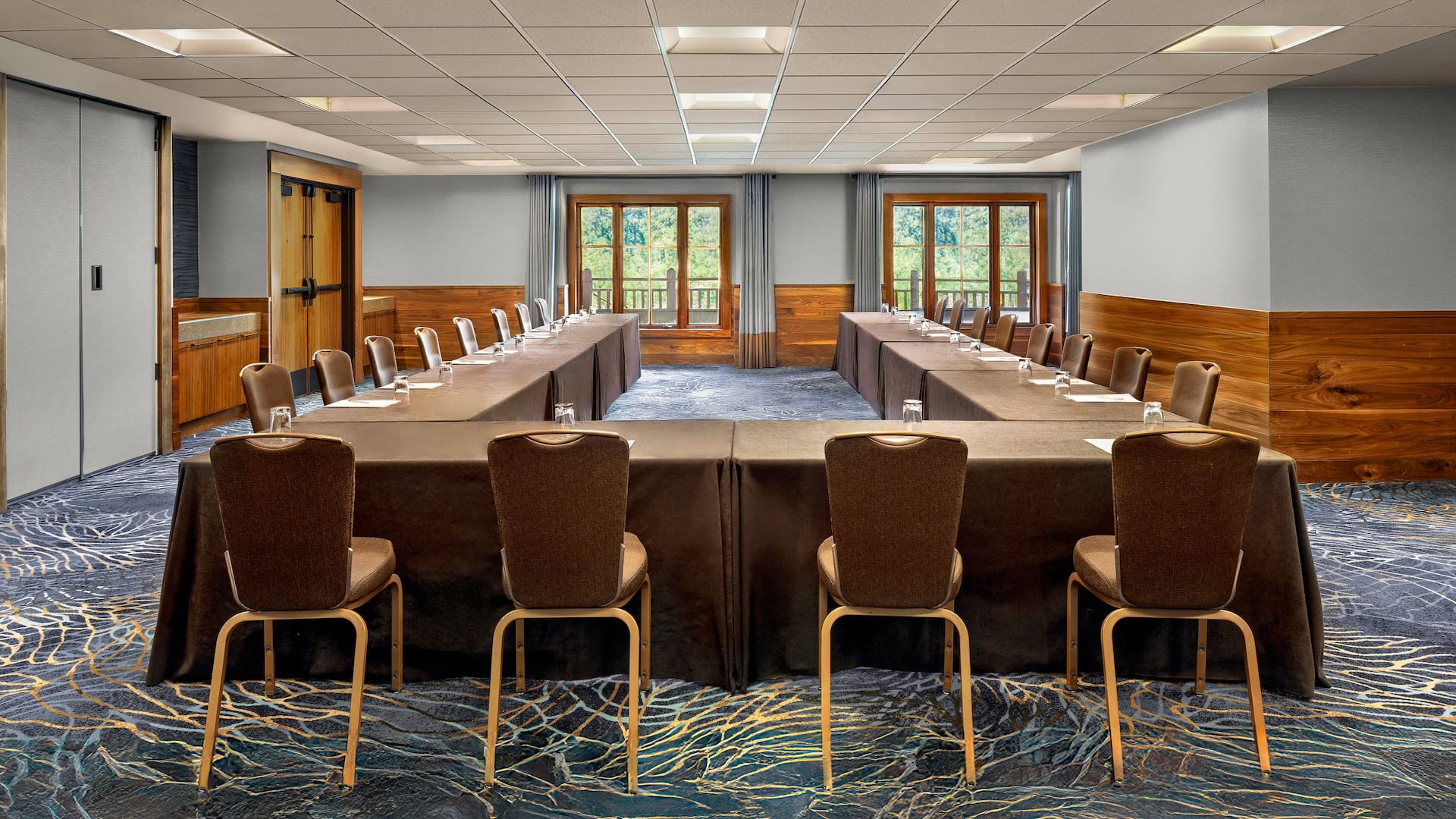 3 of 3 Hyatt Regency Lake Tahoe Resort, Spa and Casino Castle Peak U Shape Meeting