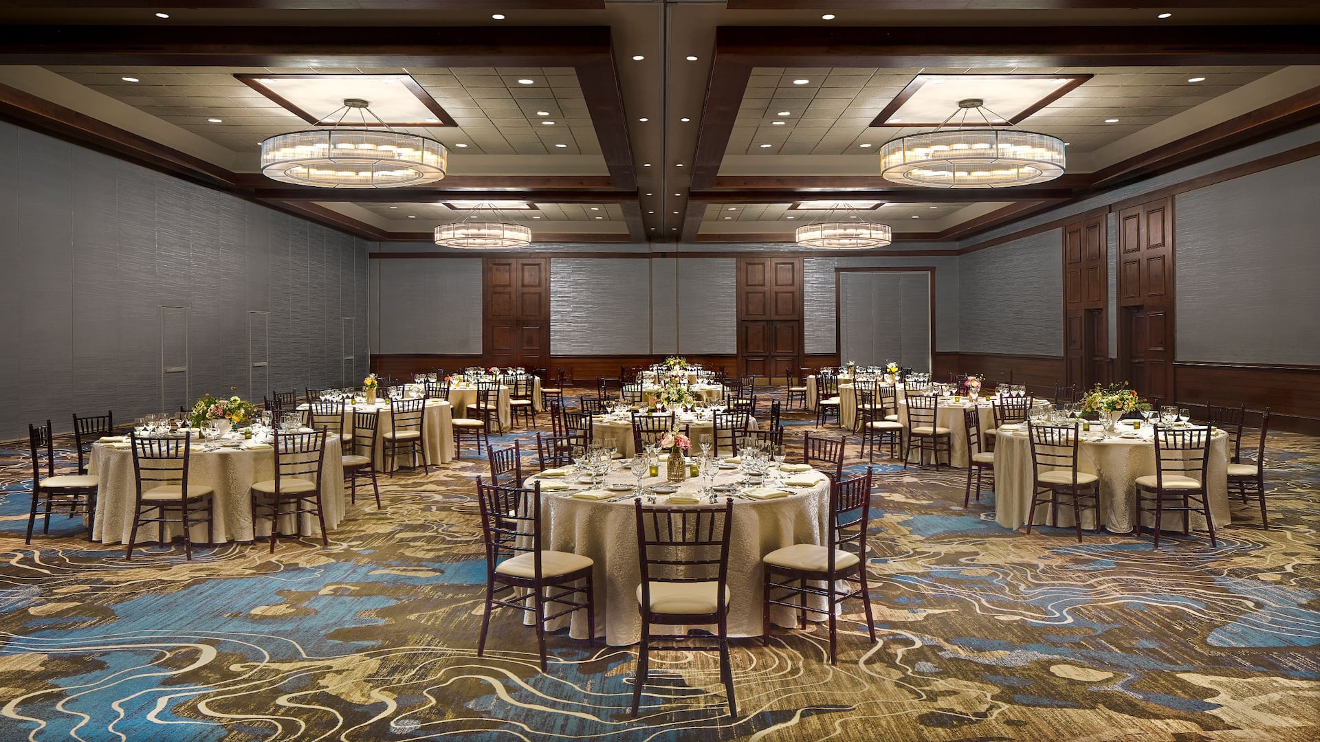 1 of 4 Hyatt Regency Lake Tahoe Resort, Spa and Casino Regency Ballroom Banquet Rounds