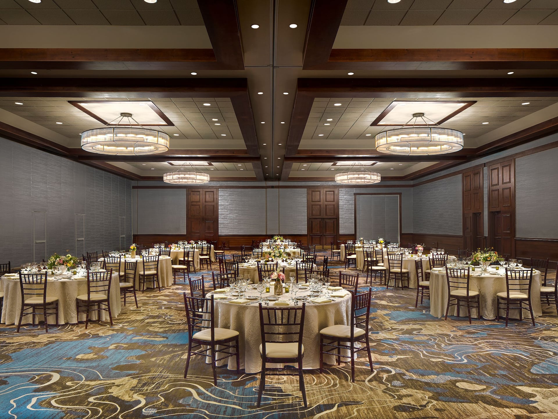 Hyatt Regency Lake Tahoe Resort, Spa and Casino Regency Ballroom Banquet Rounds