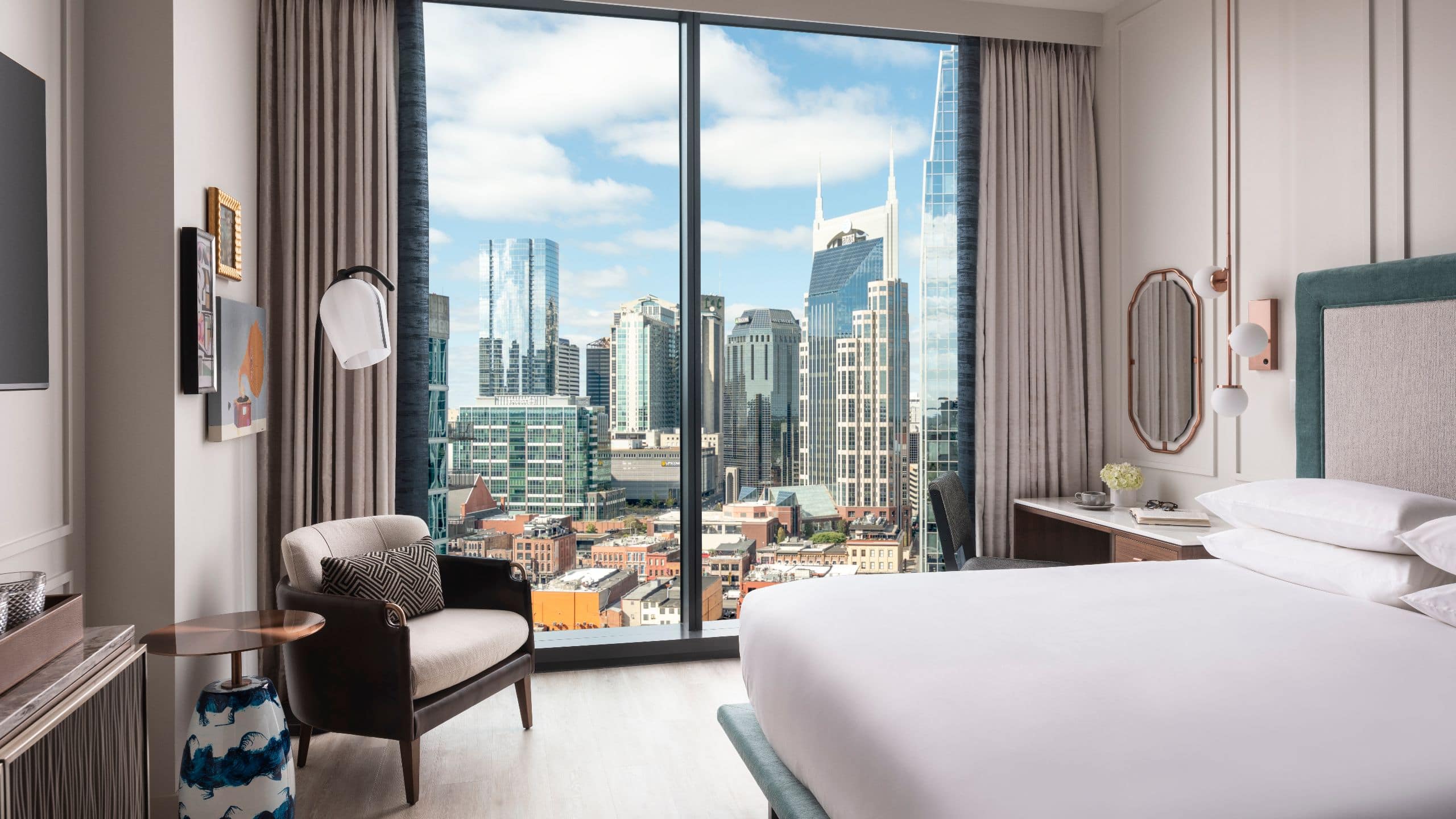 Hyatt Centric Downtown Nashville Standard King Overview South