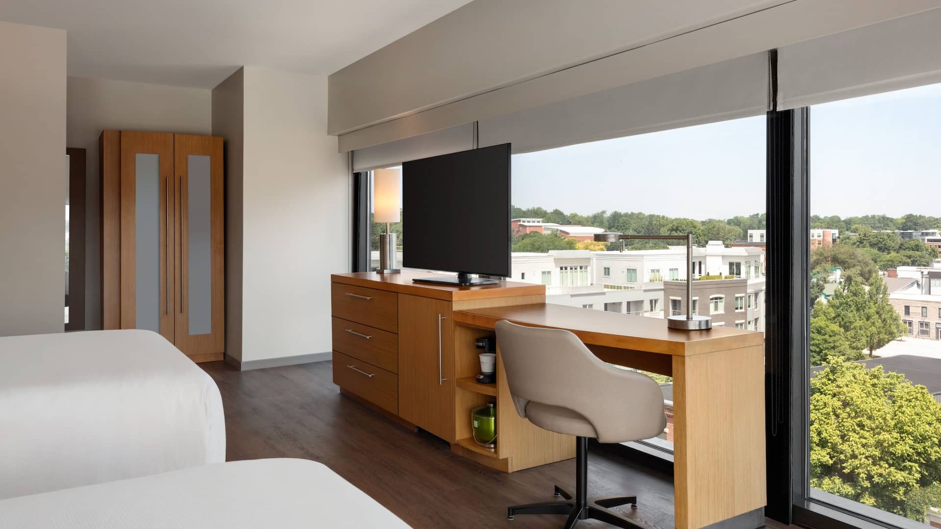 2 of 4 Hyatt Place Bloomington Two Queen Specialty With City View Tv Desk