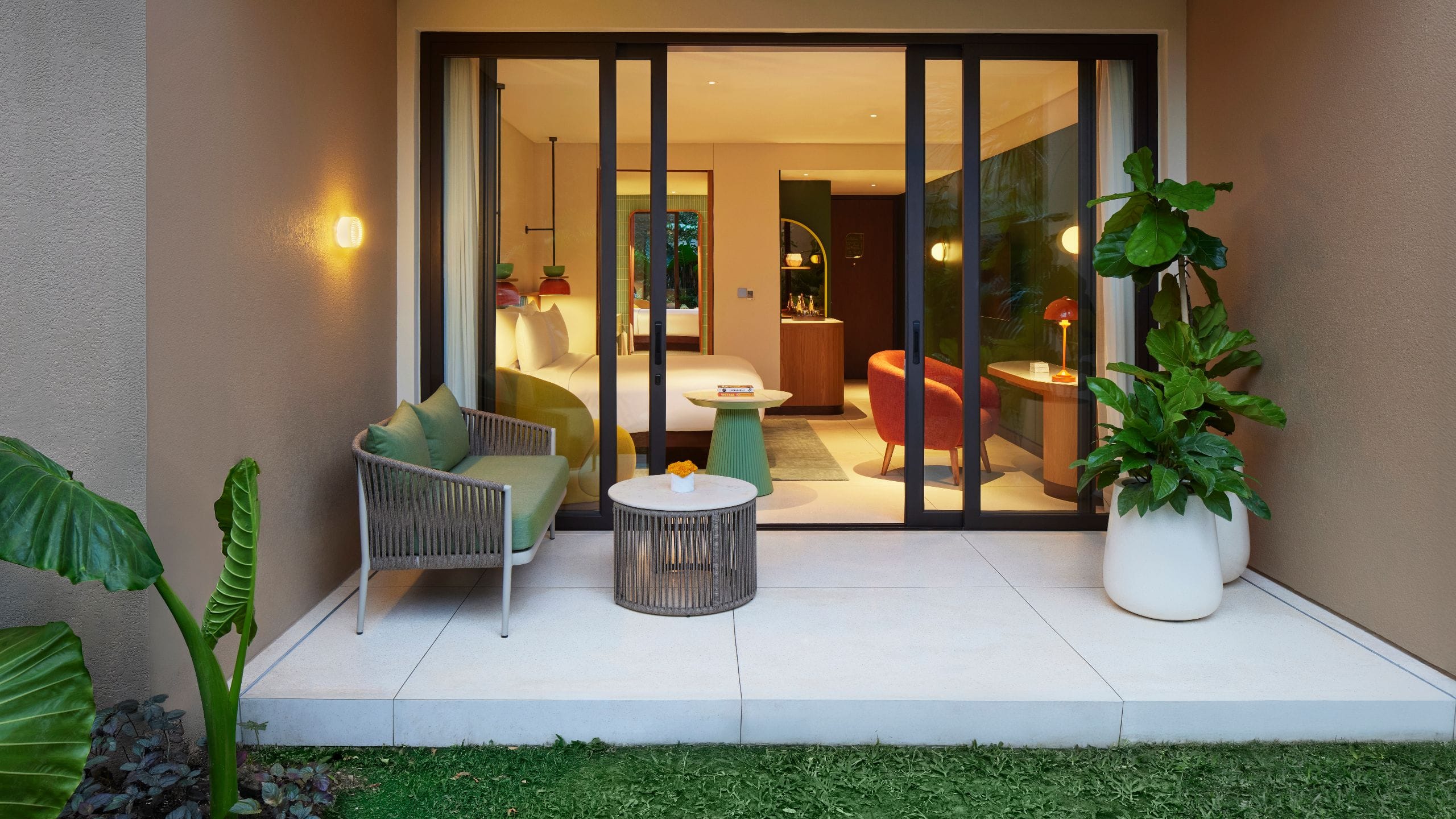 2 of 4 KLEO Seminyak King Bed Terrace Garden