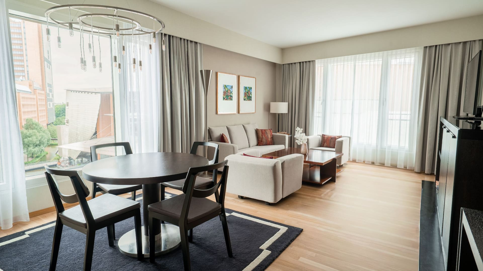 Grand Hyatt Berlin Grand Executive Suite Living Room