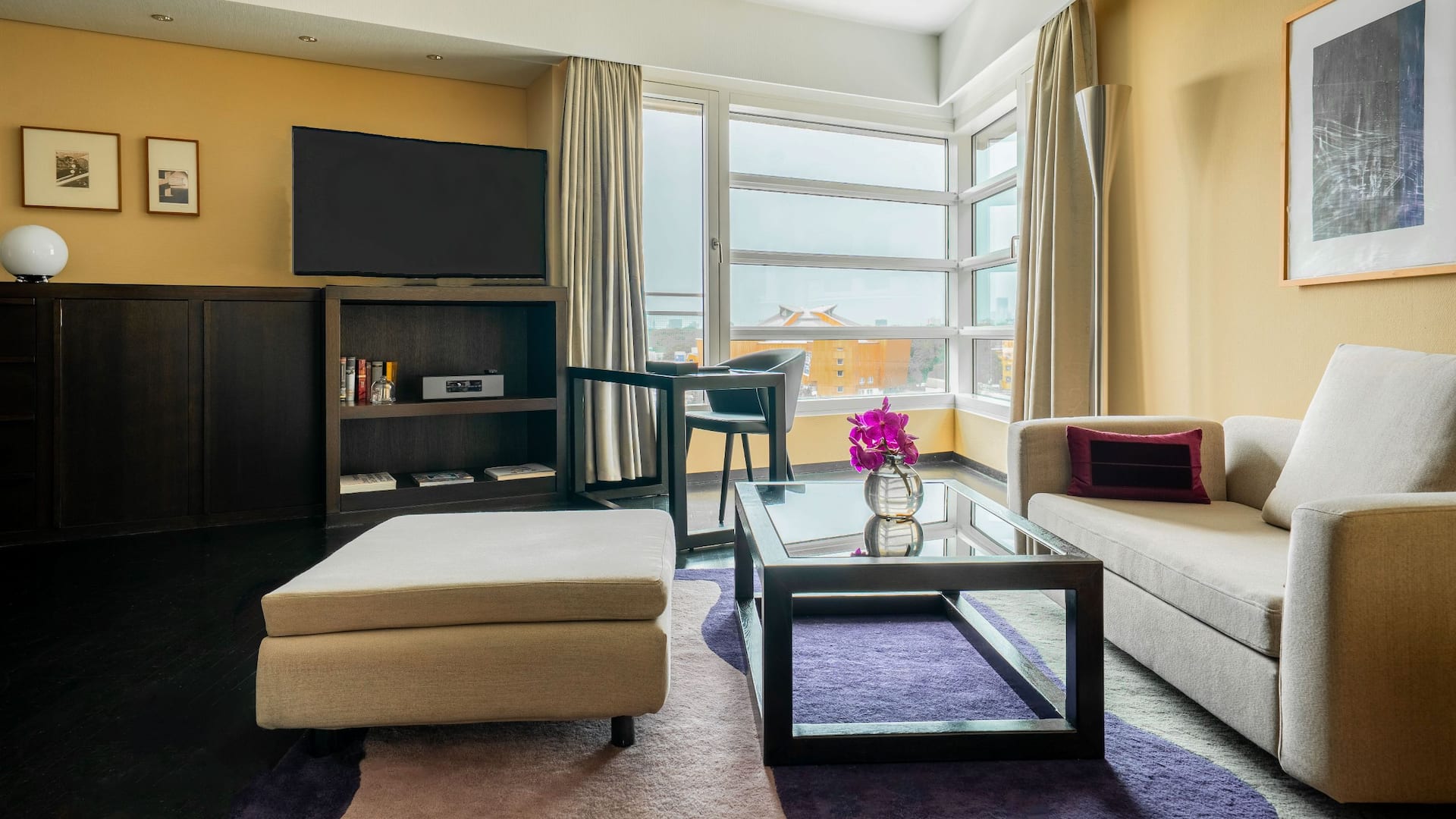 Grand Hyatt Berlin Grand Suite With View Living Room Lounge
