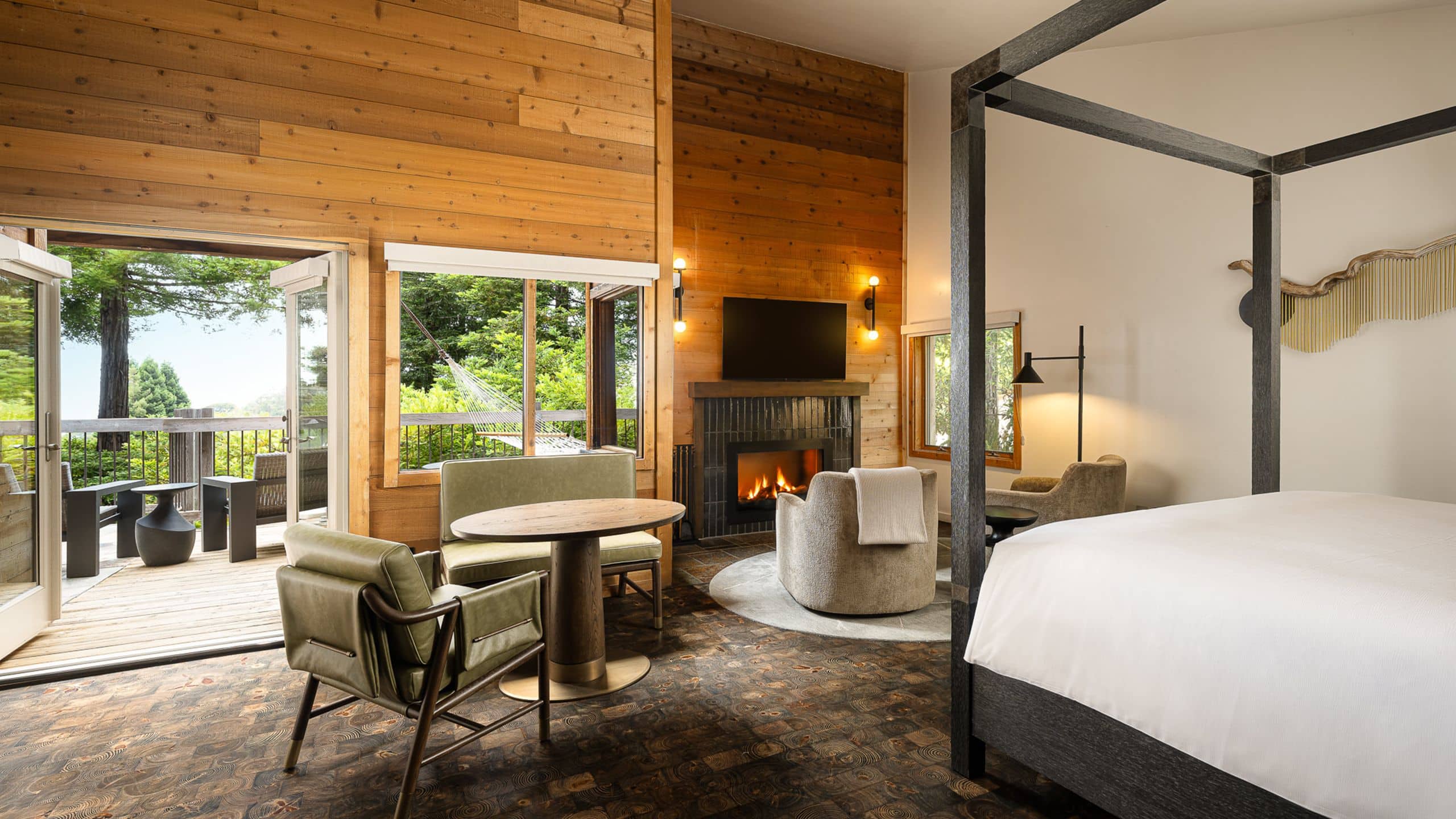 Alila Ventana Big Sur Cottage Bedroom