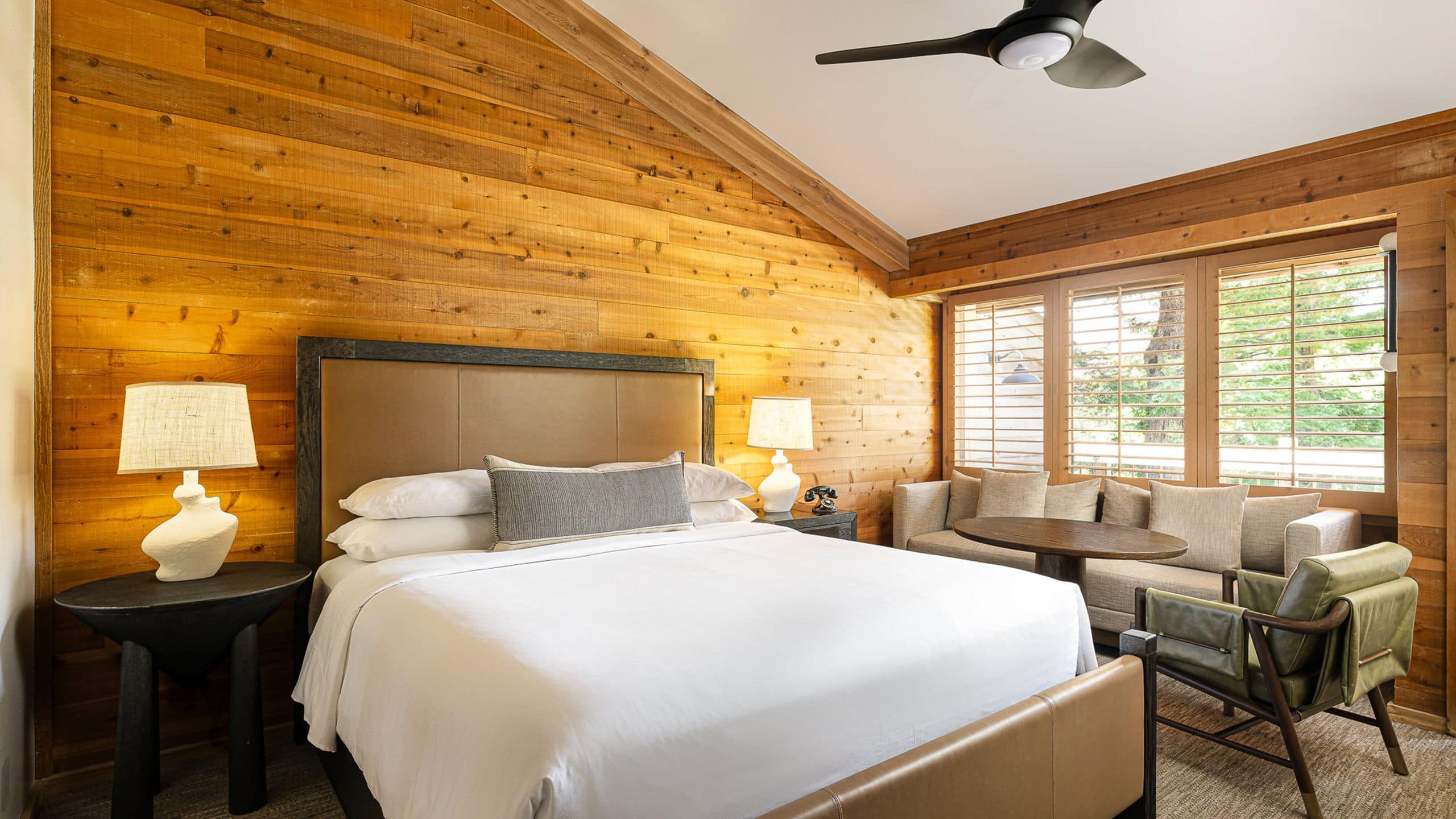 Alila Ventana Big Sur Ventana Fireplace Guestroom Bedroom