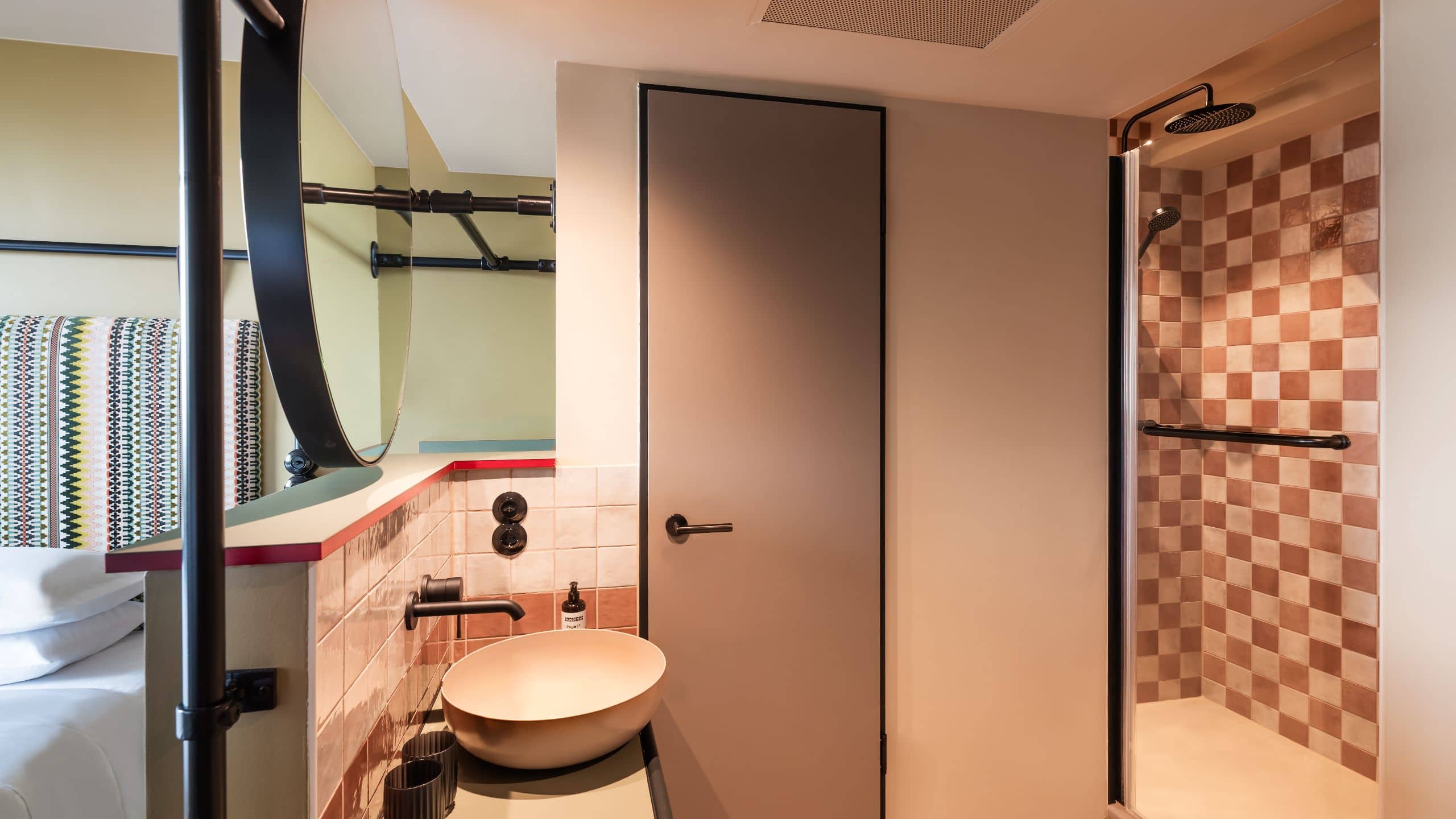 3 of 7 Me and All Hotel Berlin East Side Guestroom Bathroom