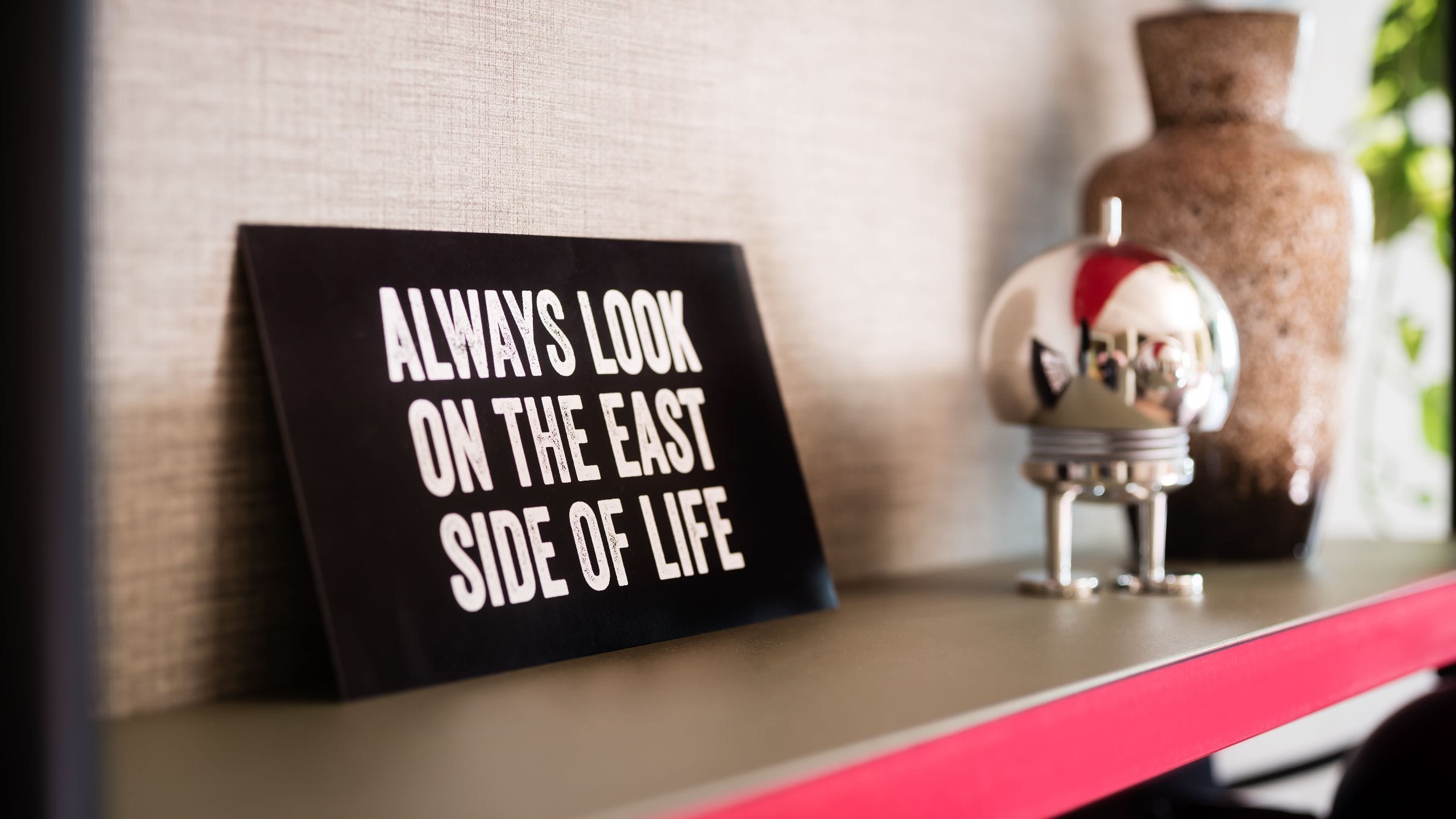 7 of 7 Me and All Hotel Berlin East Side Guestroom Welcome Card Berlin Saying