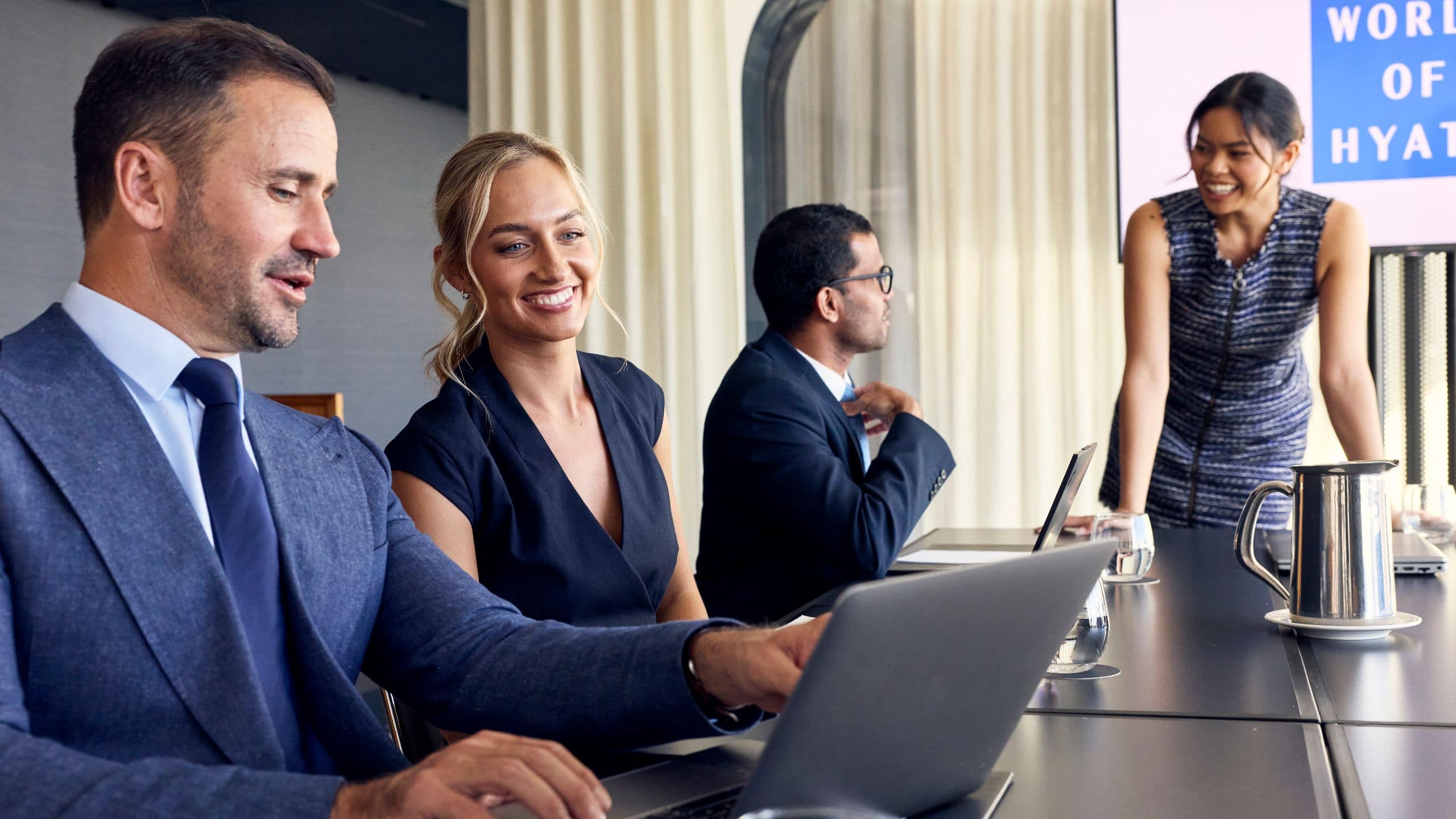 Global Boardroom Meeting