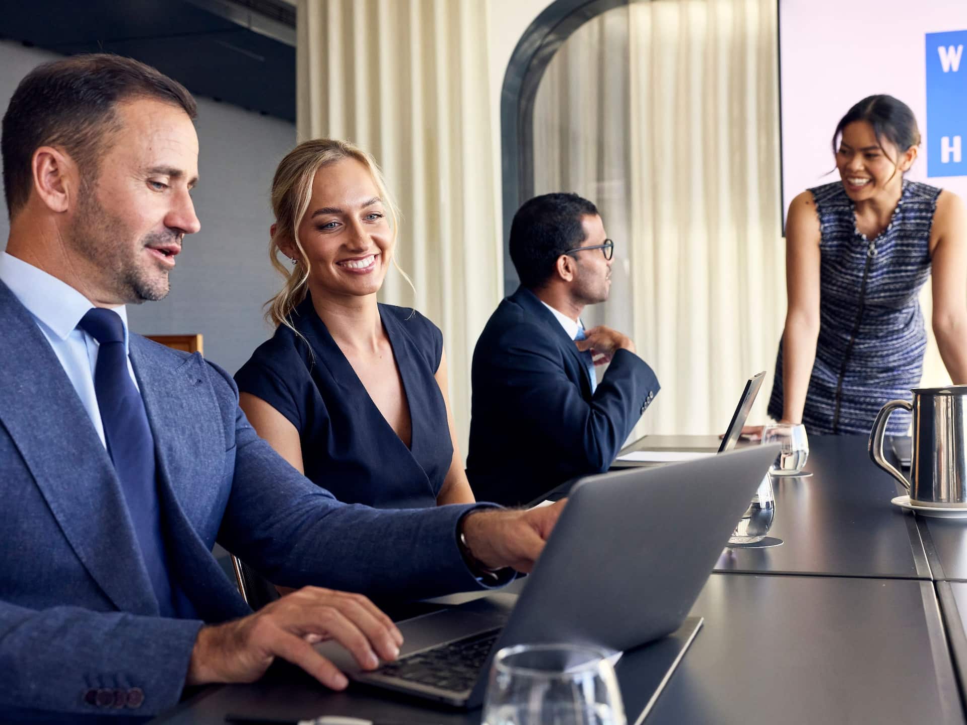 Global Boardroom Meeting