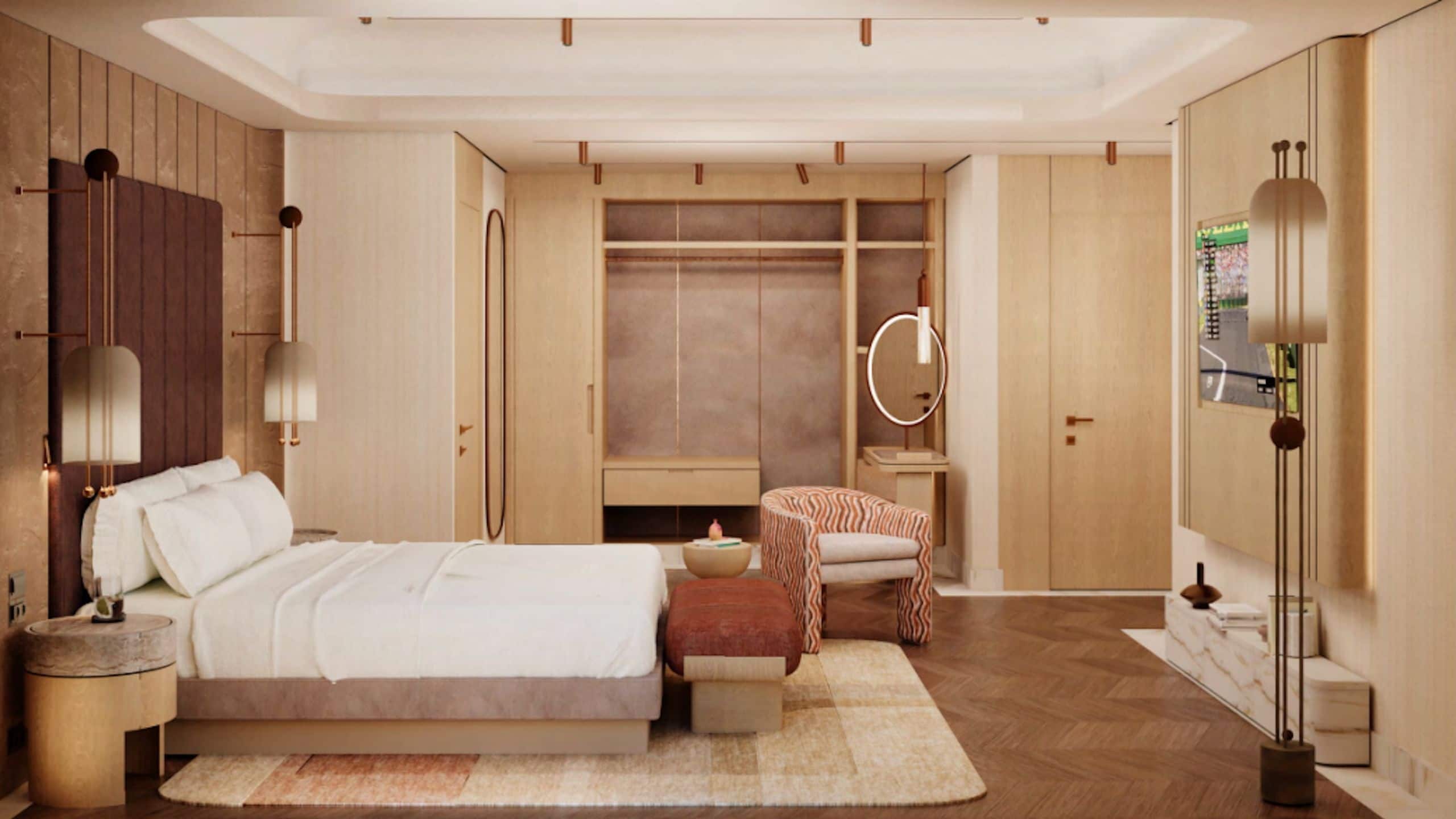 Beldersoy Resort and Spa Suite Bedroom With Tv