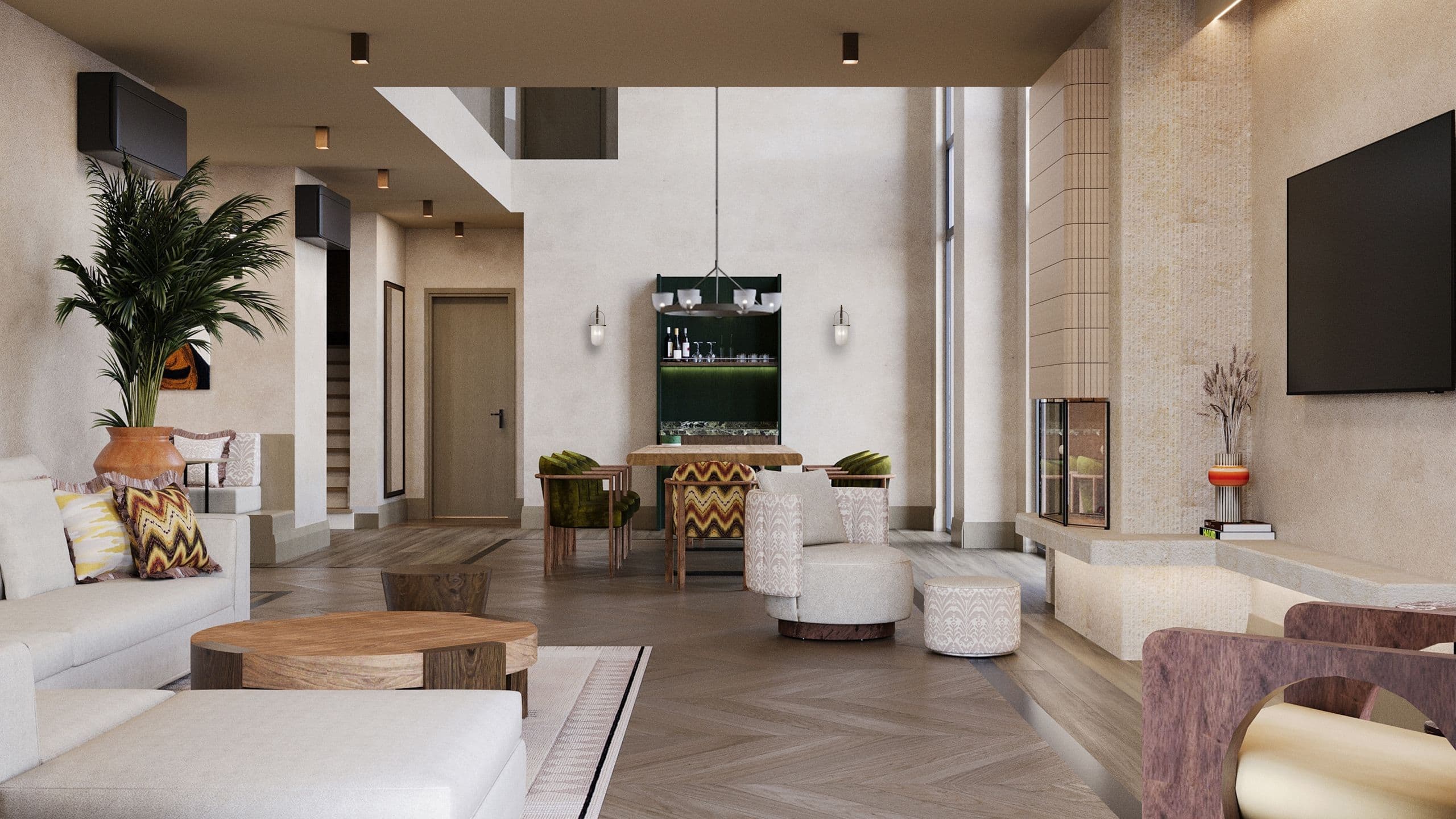 1 из 1 Beldersoy Resort and Spa Villa Living Room With Dining Table