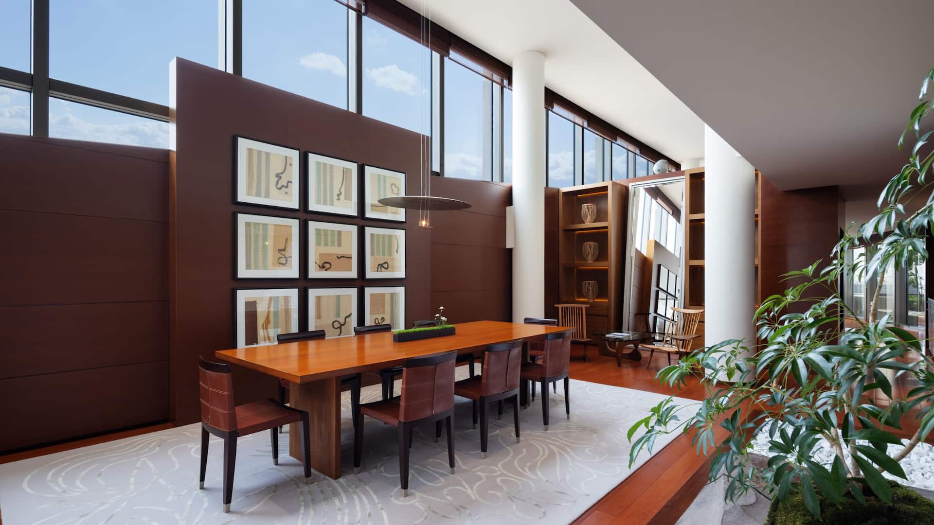 Grand Hyatt Tokyo Grand Presidential Suite Dining Room Daytime