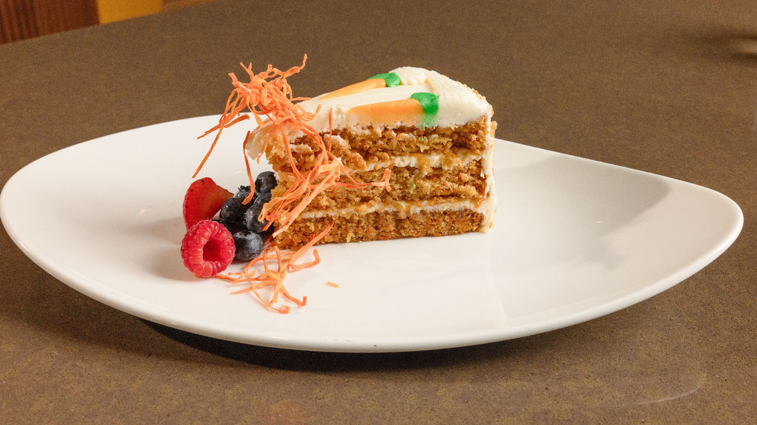 Hyatt Centric Chicago Magnificent Mile The Bridge Kitchen Carrot Cake