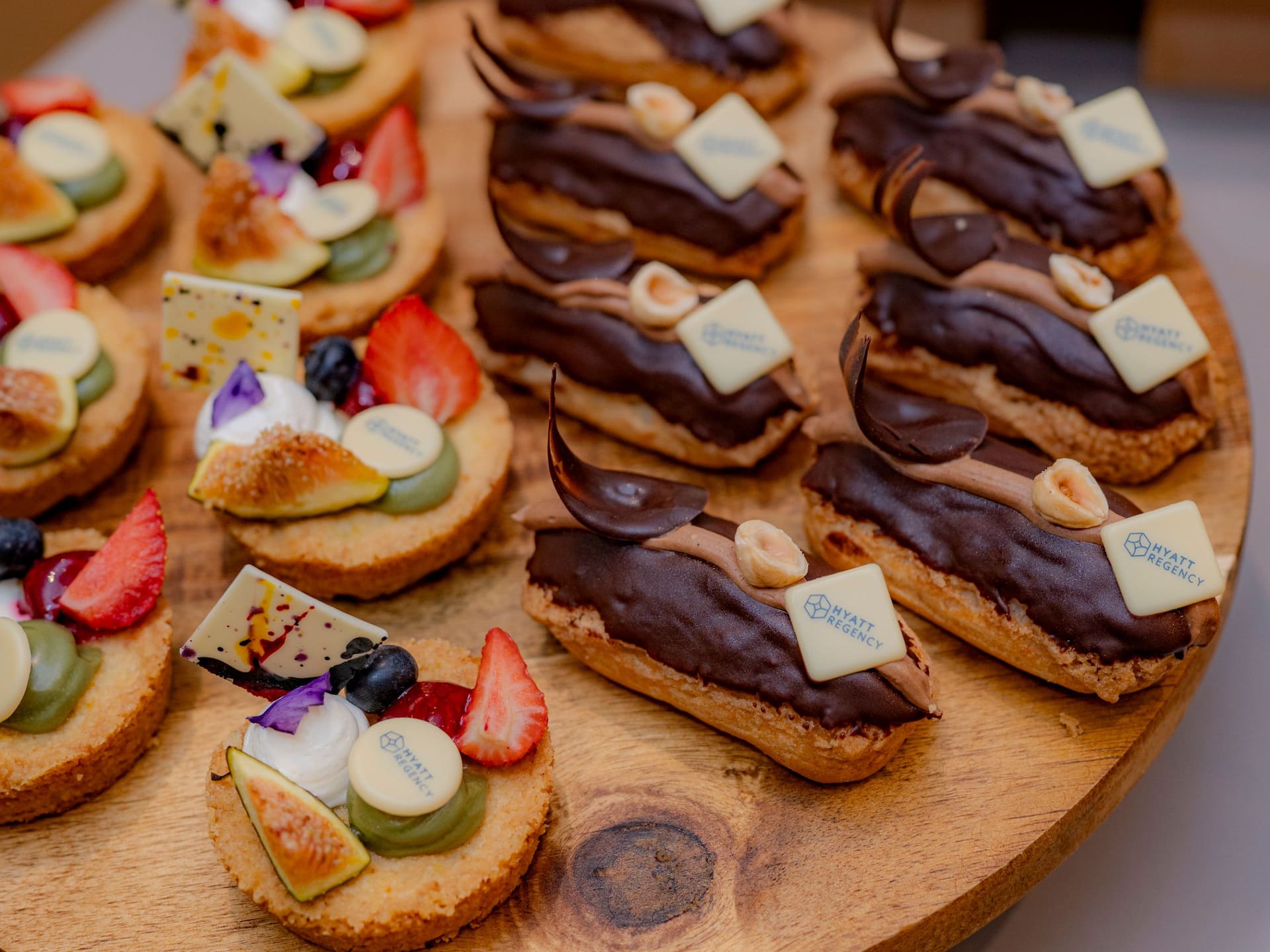 Hyatt Regency Malta Coffee Break Pastries Close Up