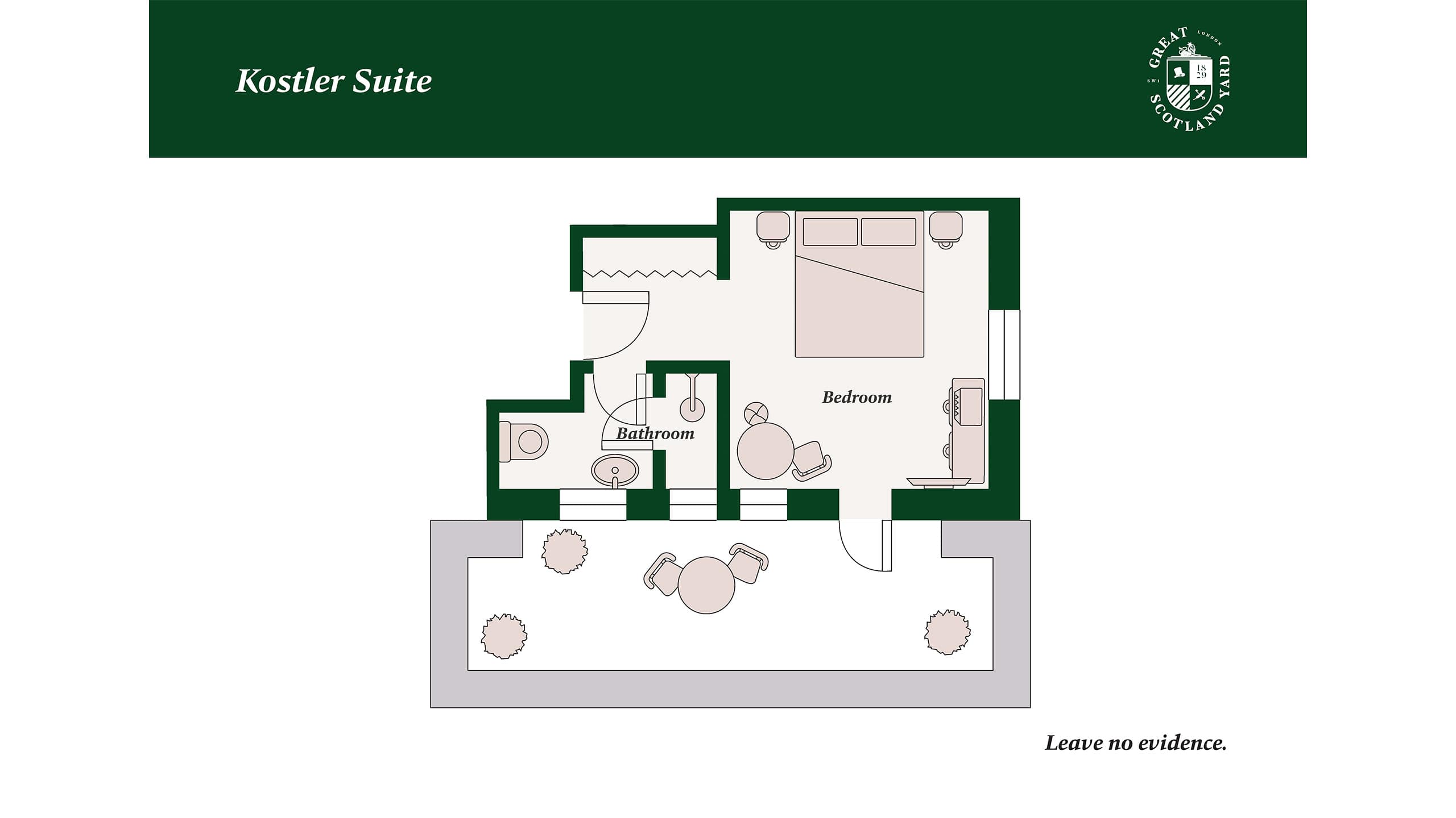 6 из 6 Great Scotland Yard Hotel Kostler Suite