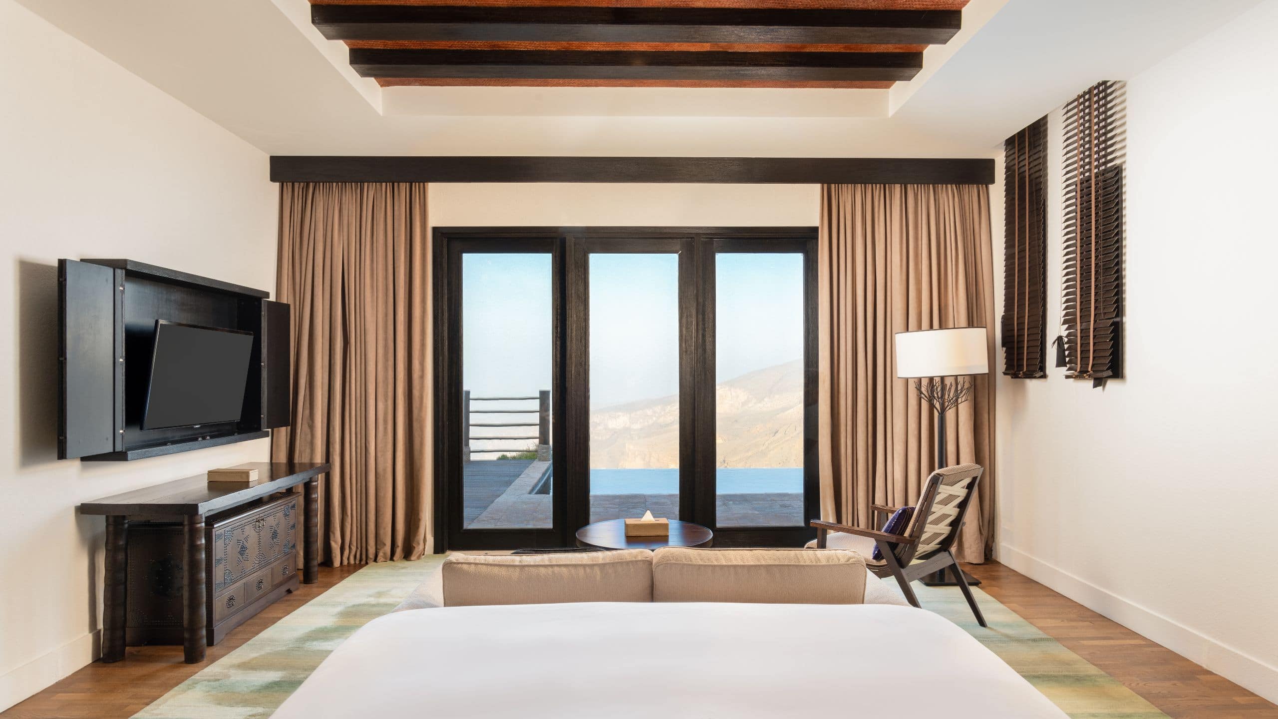 6 of 14 Alila Jabal Akhdar Jabal Villa Bedroom View