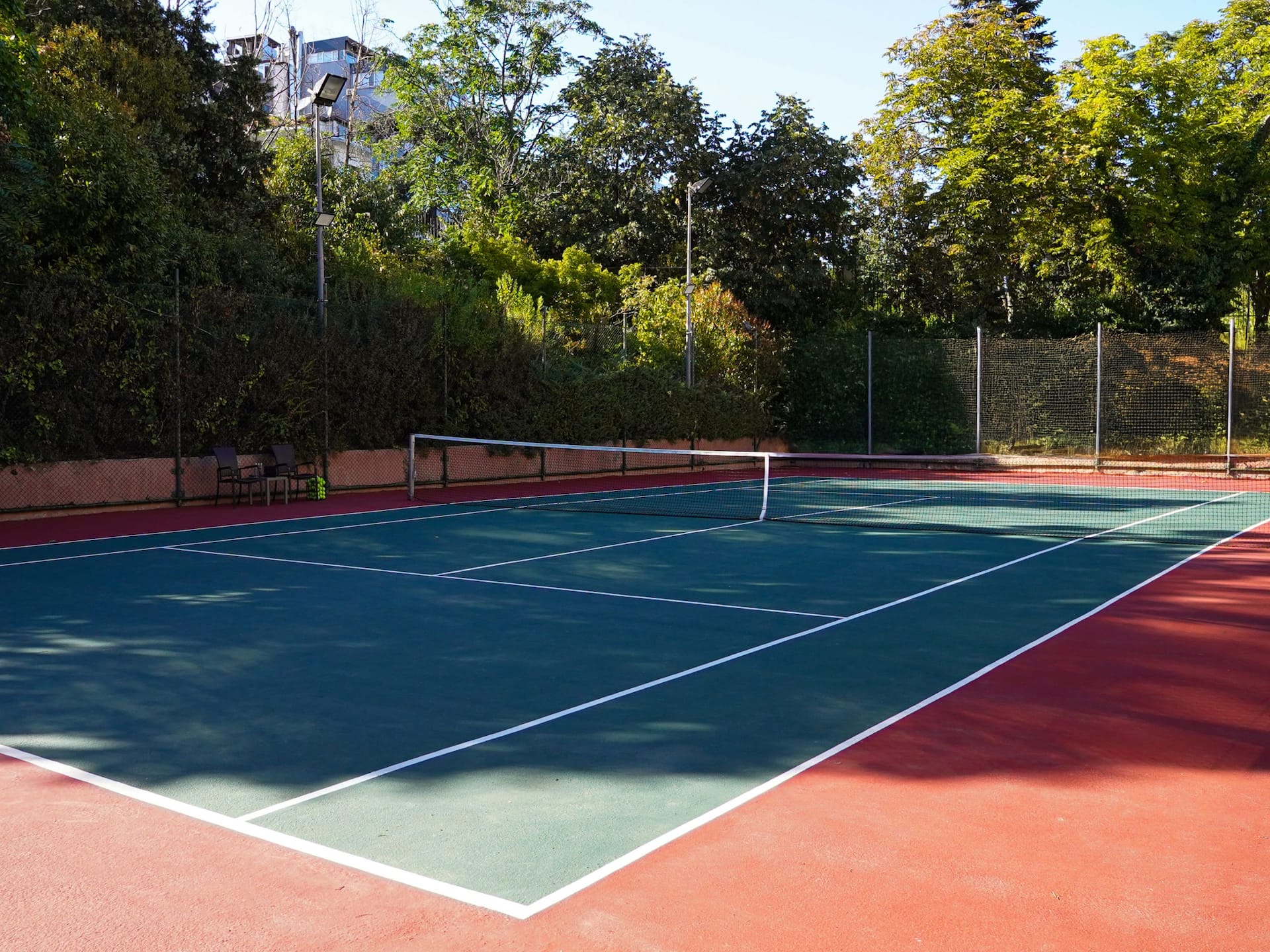Grand Hyatt Istanbul Tennis Court Garden