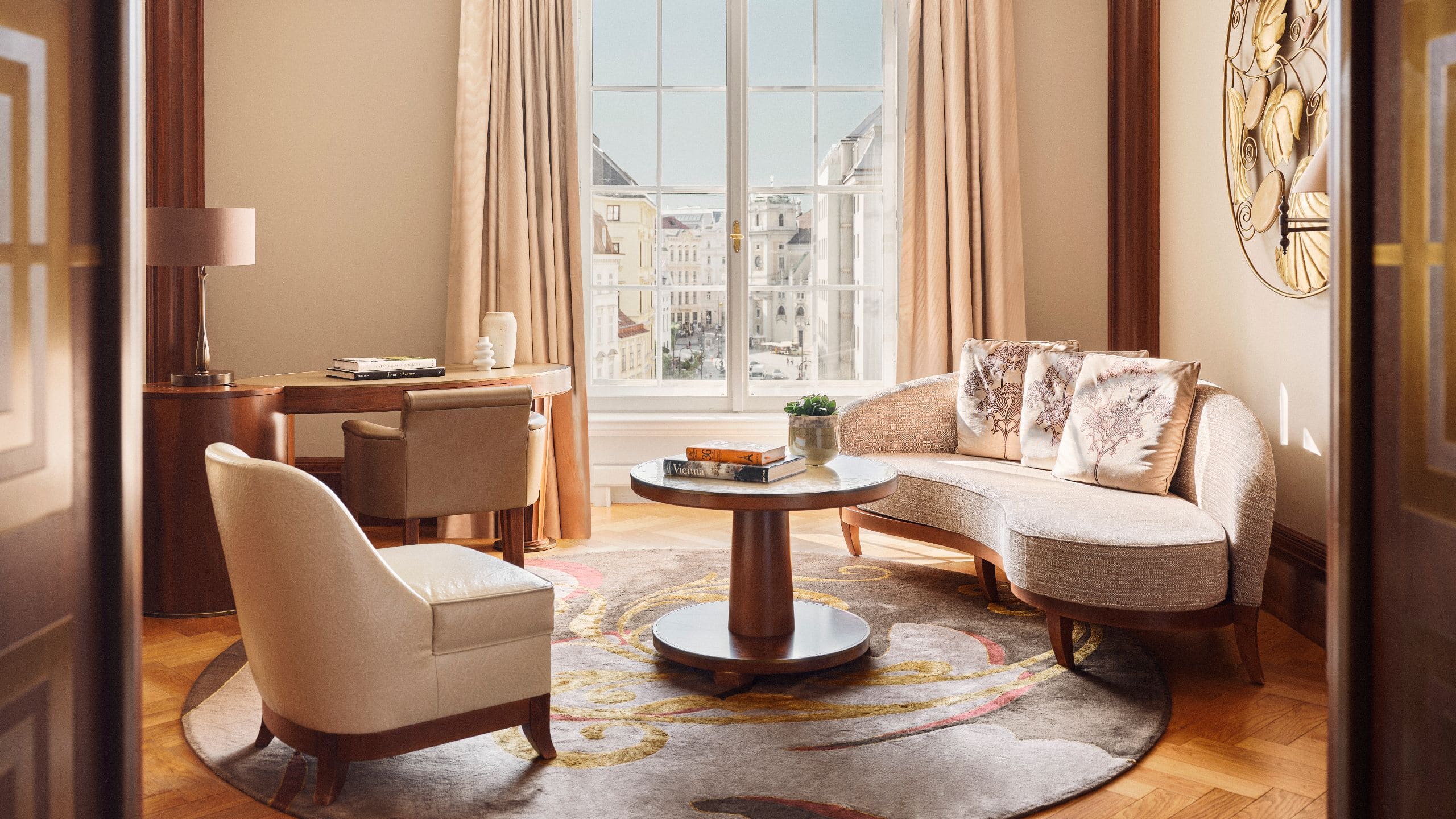 Park Hyatt Vienna Vienna Park Suite View Living Room Area