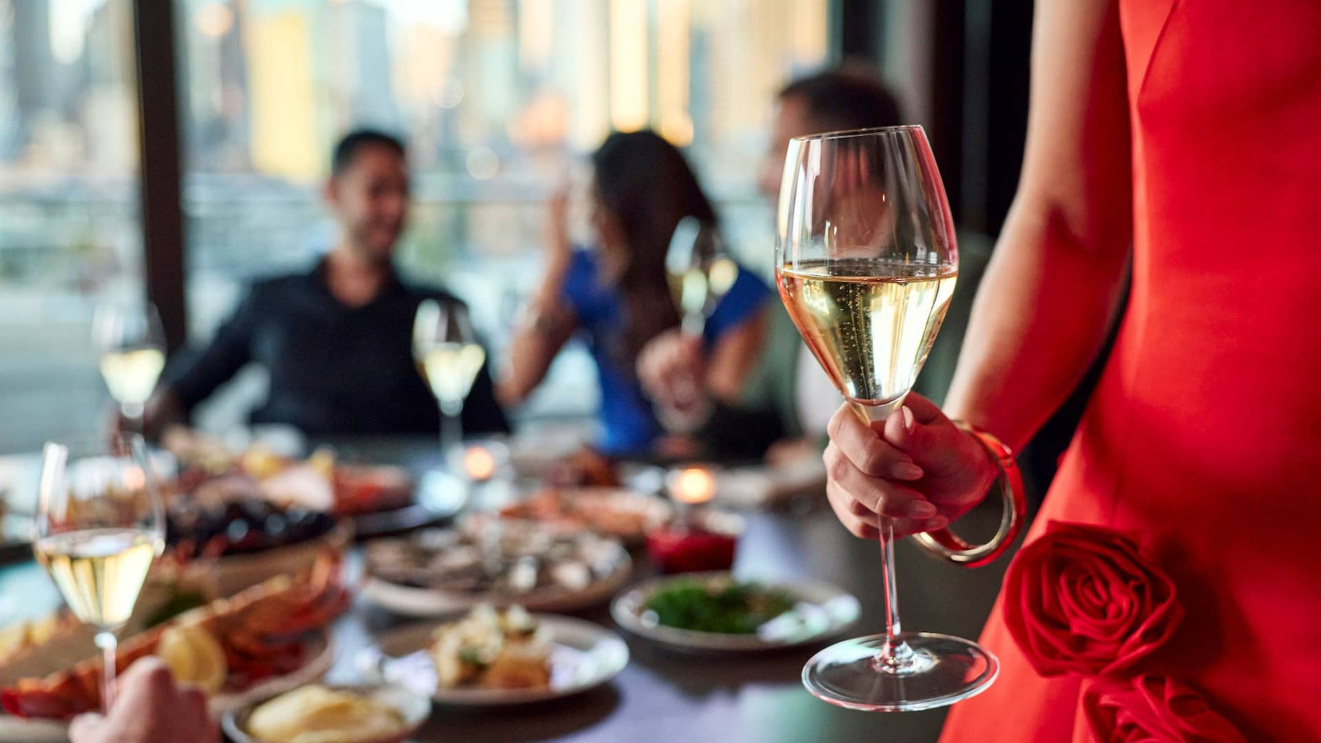 1 of 1 Global Festive Close Up Champagne