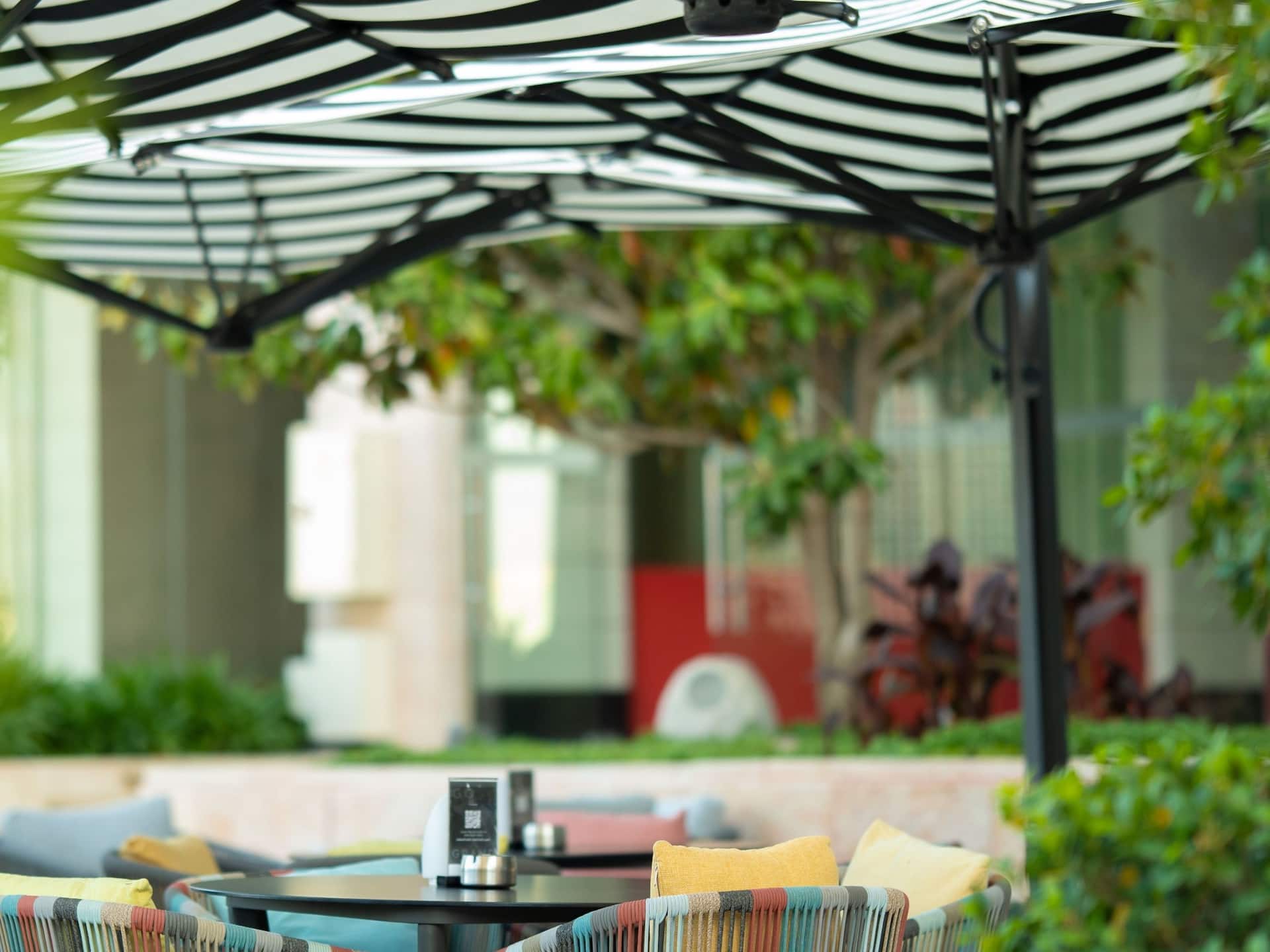 Grand Hyatt Amman Terrace Summer Seating Chairs