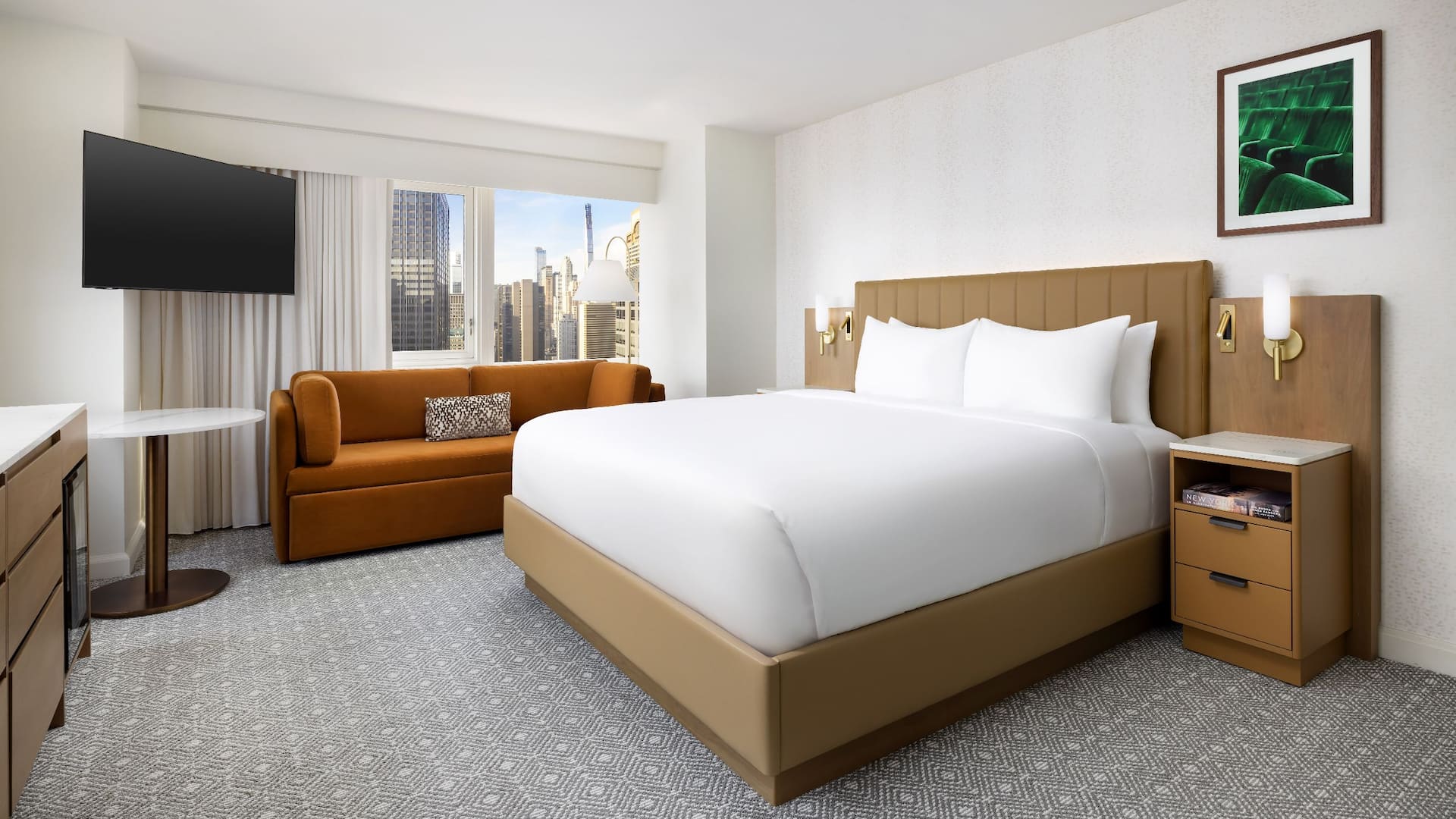 1 of 3 Hyatt Regency Times Square 1 King Bed Deluxe City View