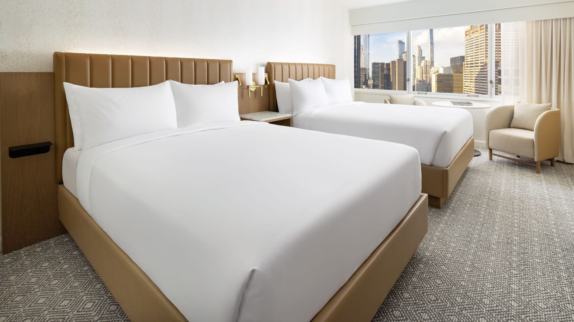 1 of 3 Hyatt Regency Times Square Two Queens City View